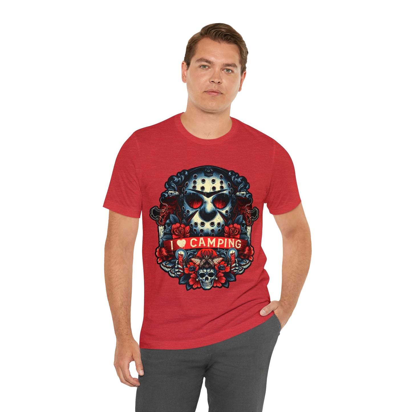 Friday the 13th - I Heart Camping Short Sleeve Tee