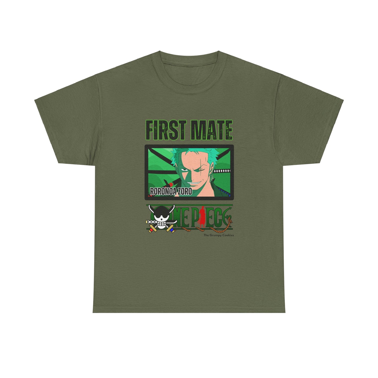 One Piece - First Mate Zoro Unisex Heavy Cotton Tee