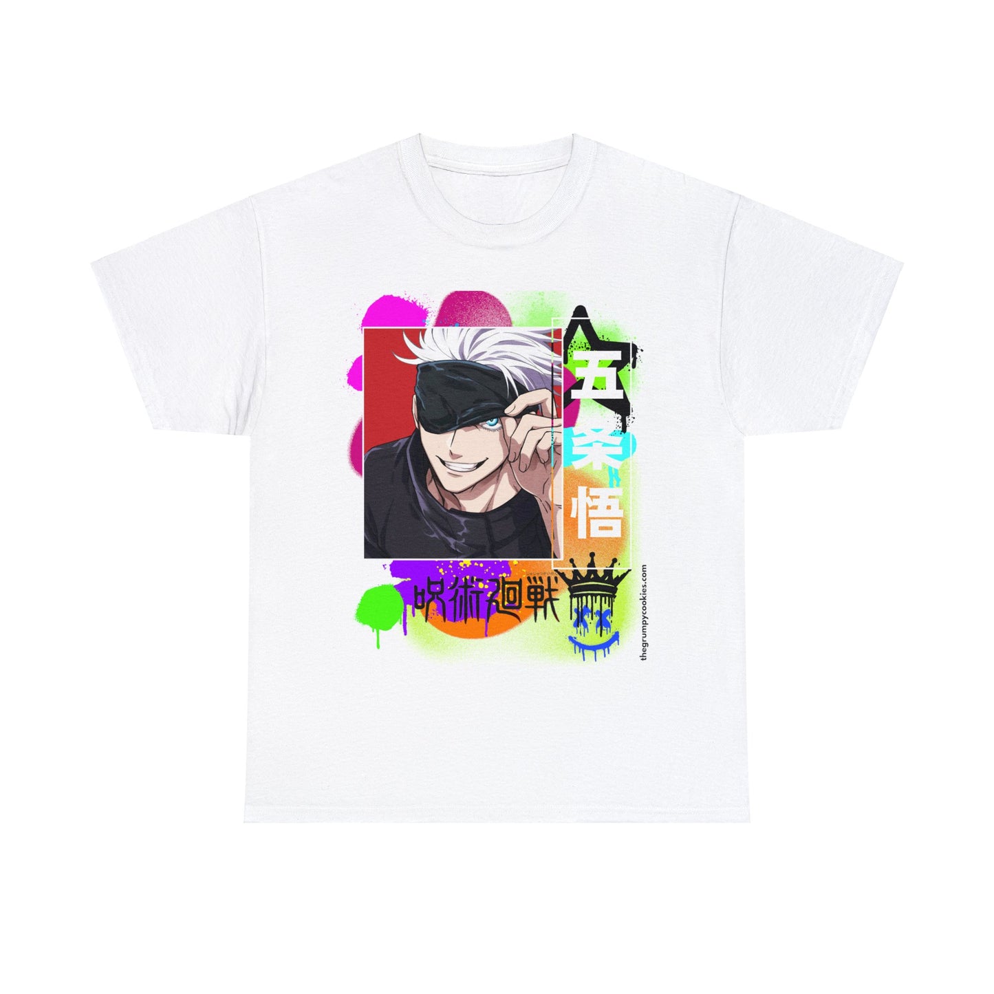 Jujutsu Kaisen - Peekaboo Gojo Unisex Heavy Cotton Tee