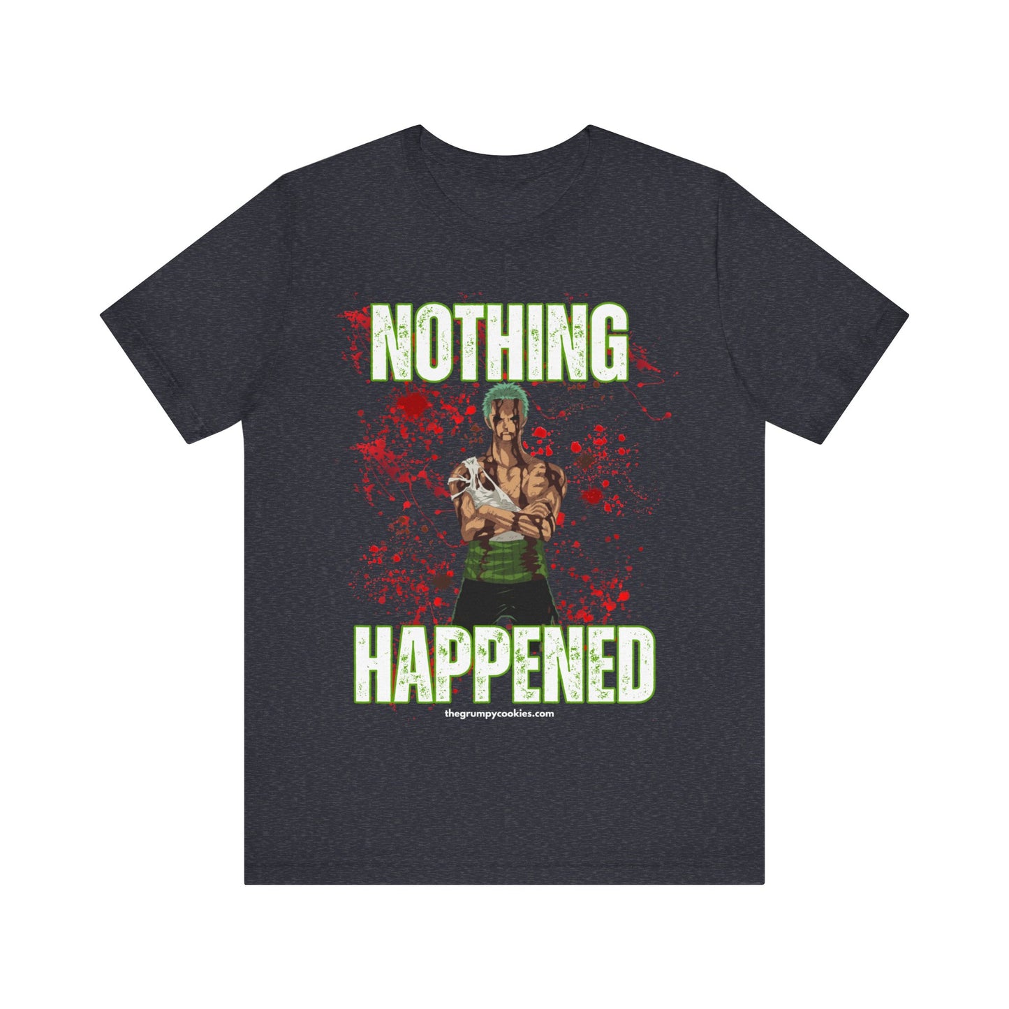 One Piece - Nothing Happened Unisex Jersey Short Sleeve Tee