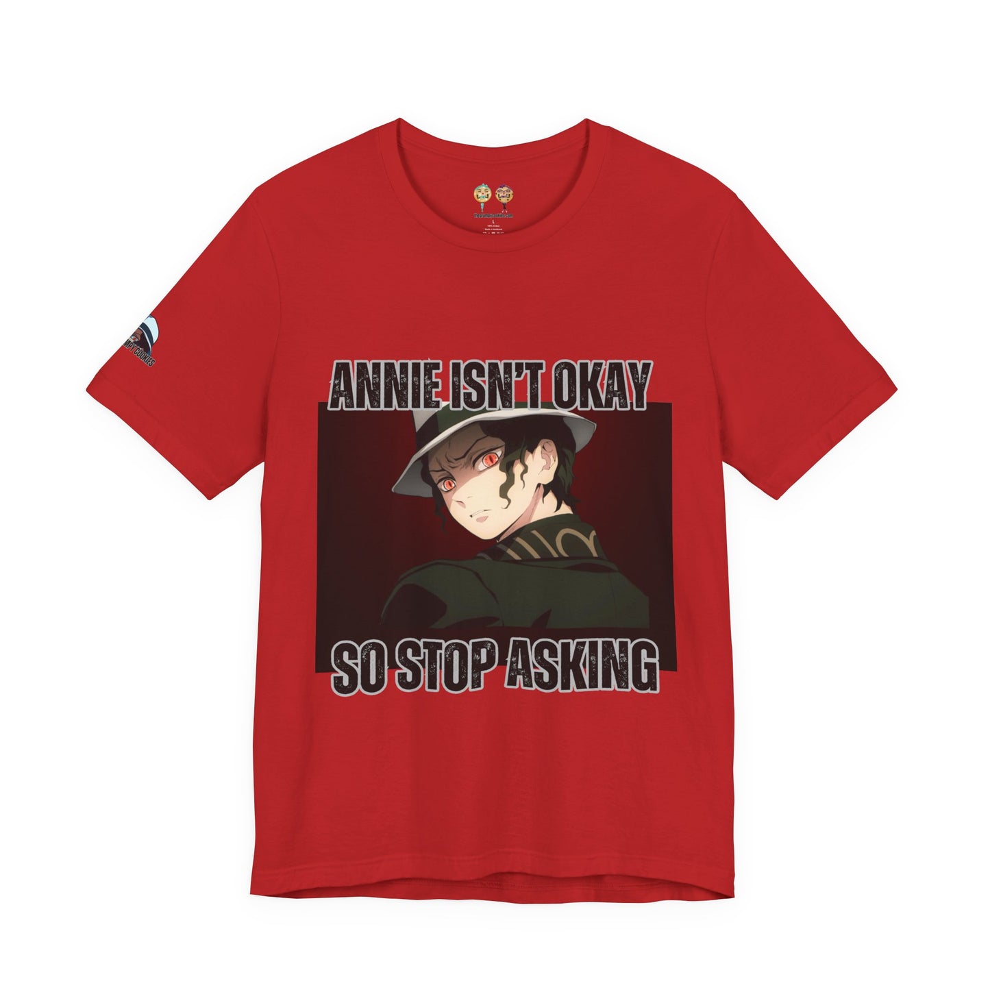 Demon Slayer - Blood Stains on the Carpet Unisex Jersey Short Sleeve Tee