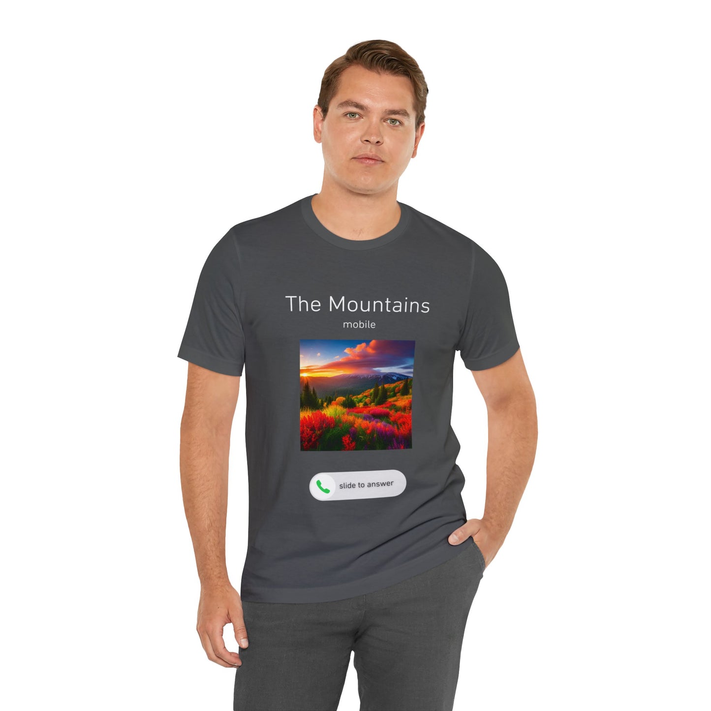 The Grumpy Cookies - Mountains Calling Short Sleeve Tee