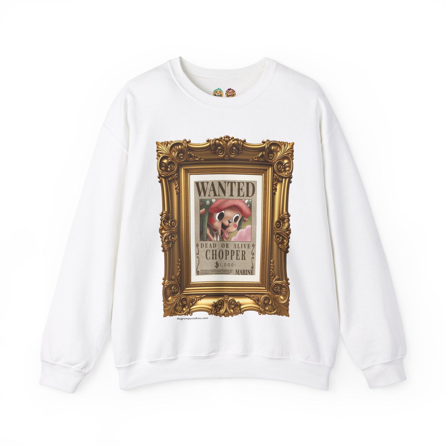 One Piece - Fine Art Chopper Unisex Heavy Blend™ Crewneck Sweatshirt
