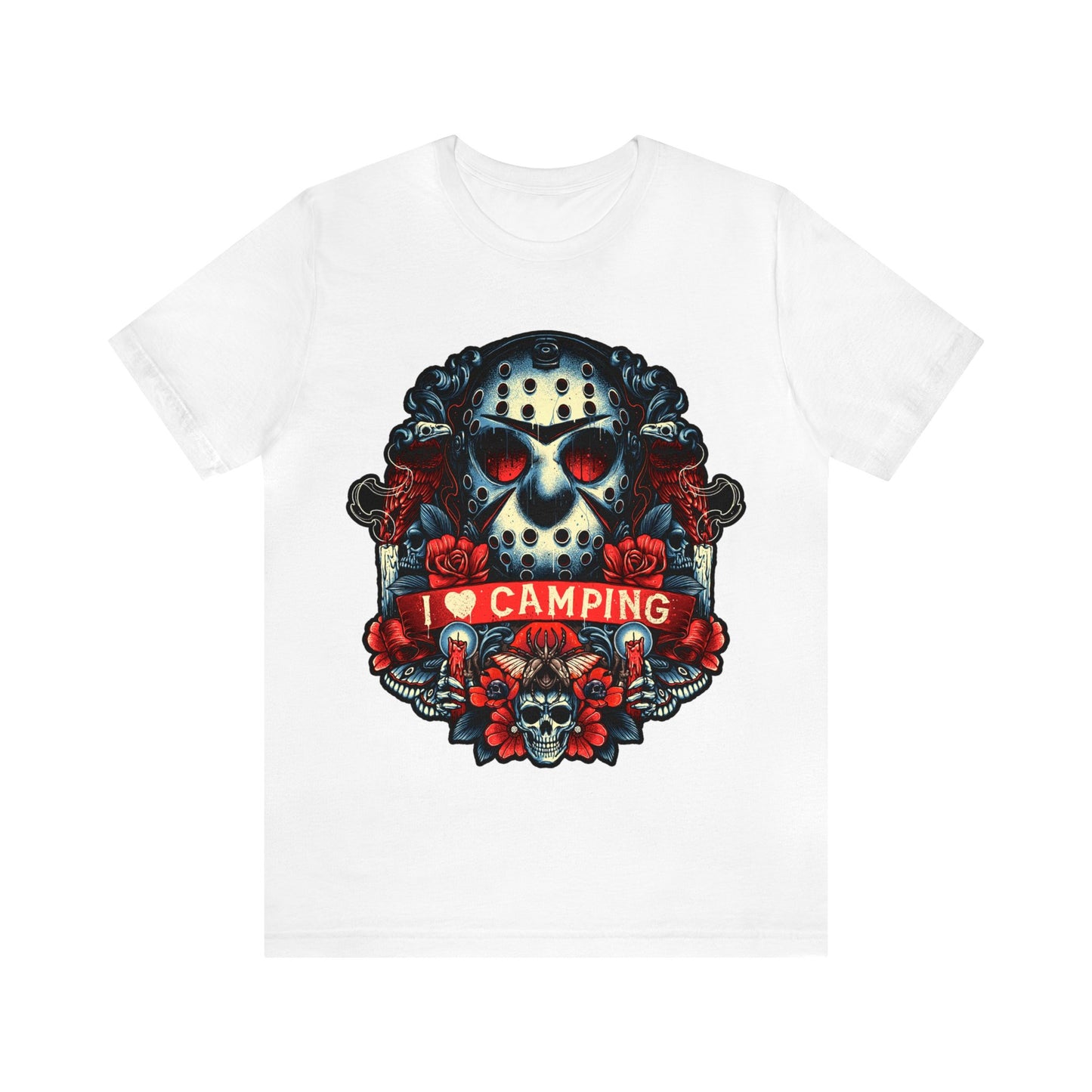 Friday the 13th - I Heart Camping Short Sleeve Tee