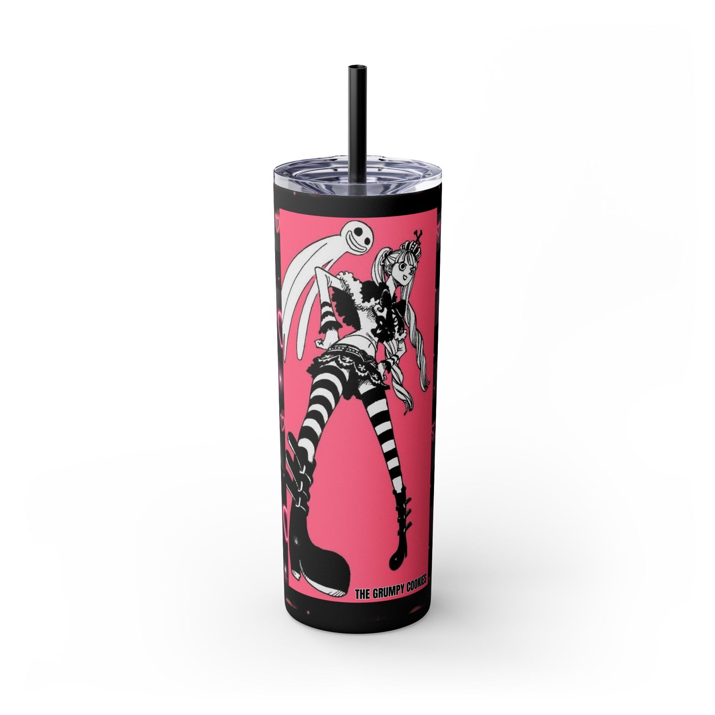 One Piece - I Heart Perona Tumbler with Straw, 20oz