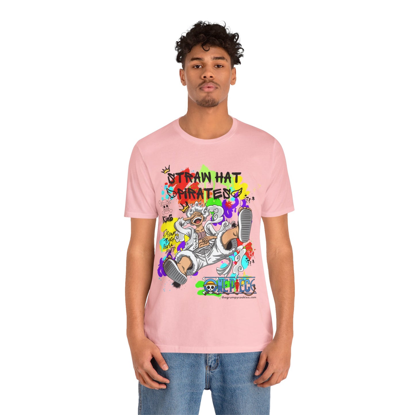 One Piece - Graffiti Luffy Unisex Jersey Short Sleeve Tee