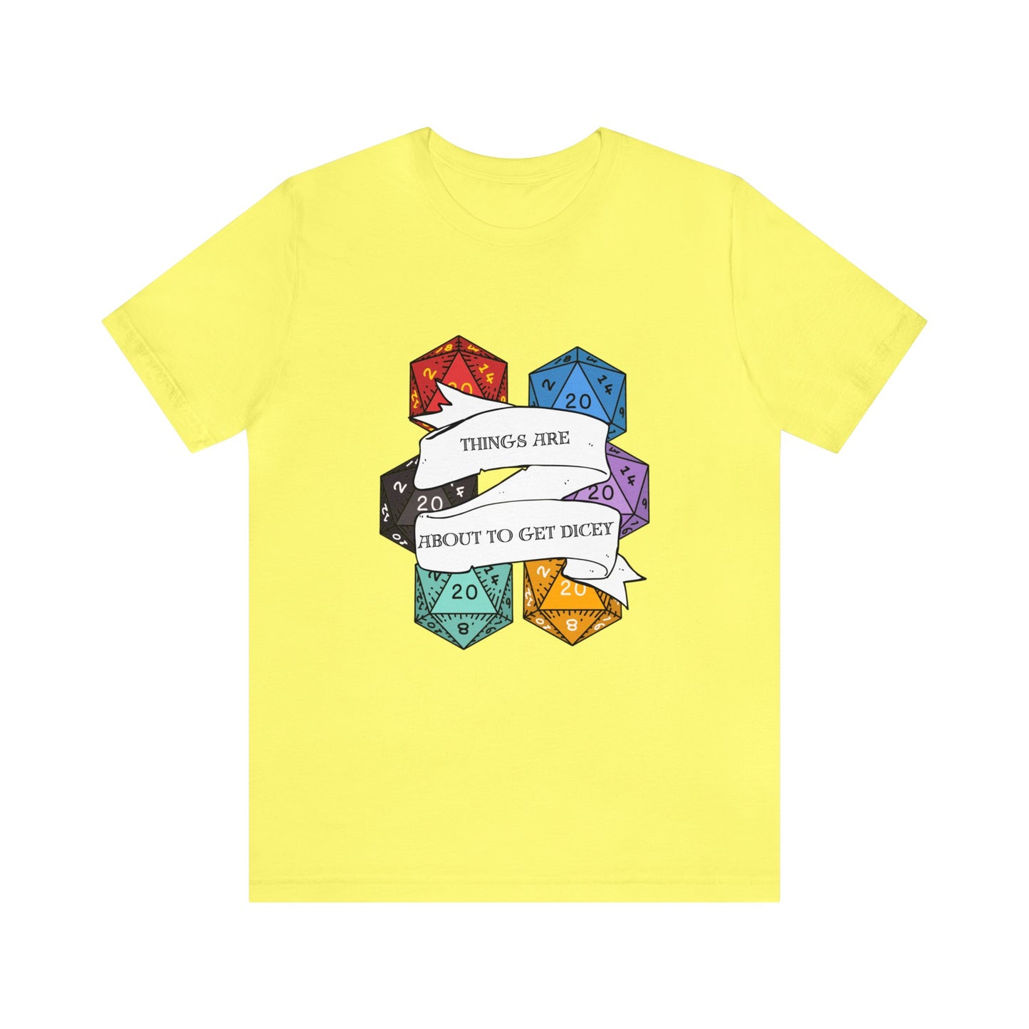 Dungeons & Dragons - Dicey Short Sleeve Tee