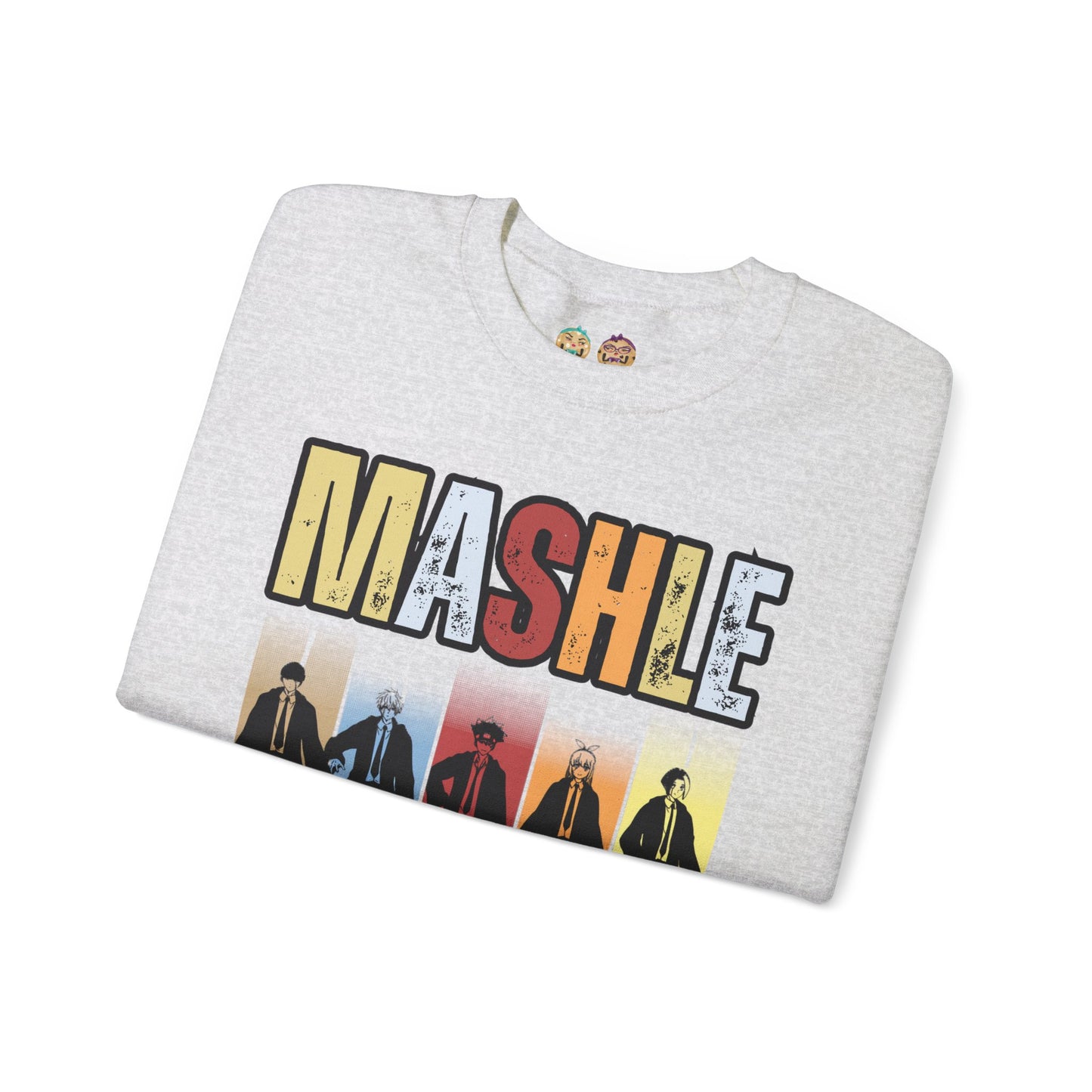 Mashle - Team No Magic Unisex Heavy Blend™ Crewneck Sweatshirt