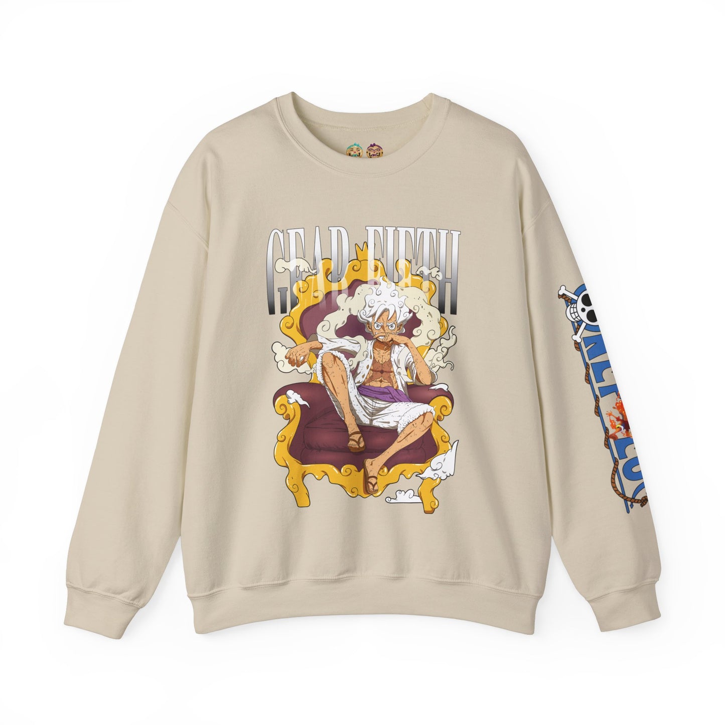 One Piece - Gear Fifth Unisex Heavy Blend™ Crewneck Sweatshirt