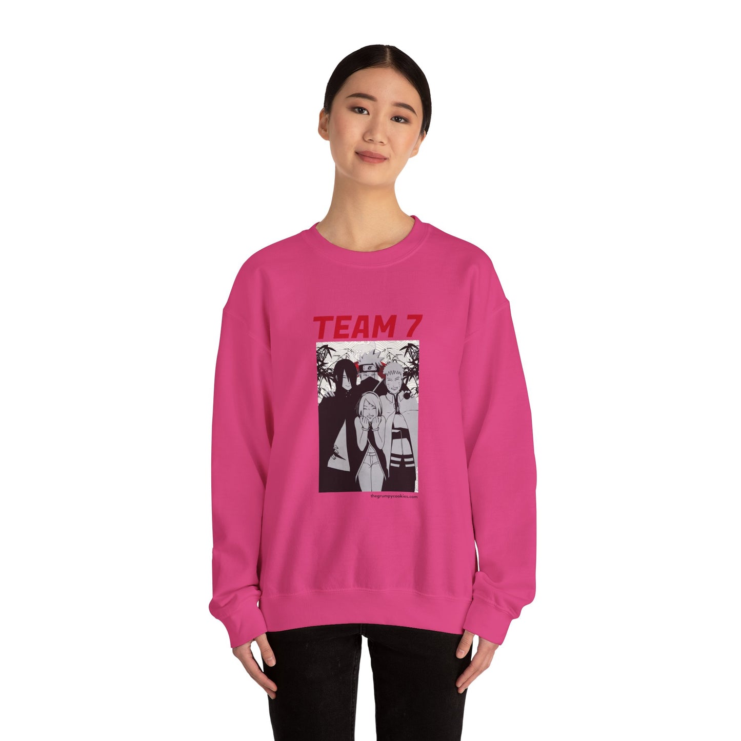 Naruto - Team 7 Unisex Heavy Blend™ Crewneck Sweatshirt