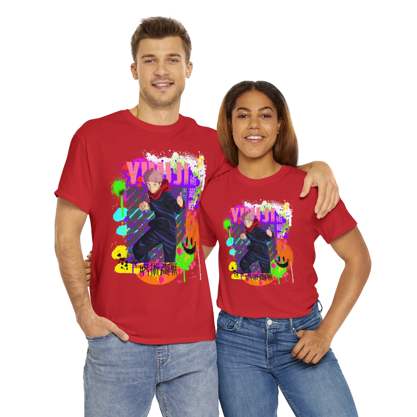 Jujutsu Kaisen - Yuji Says Bring It Unisex Heavy Cotton Tee