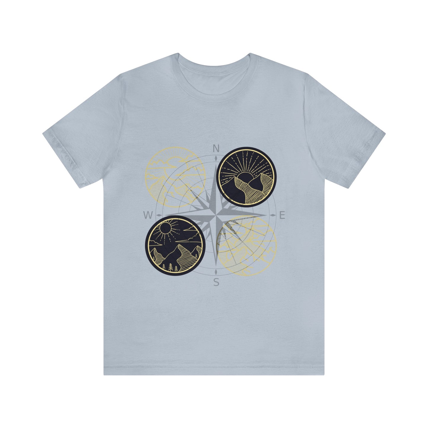 The Grumpy Cookies - Compass Short Sleeve Tee