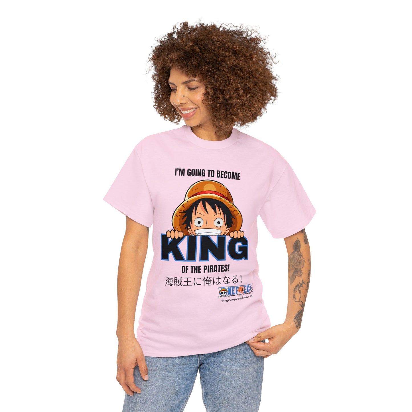 One Piece - King of the Pirates Unisex Heavy Cotton Tee