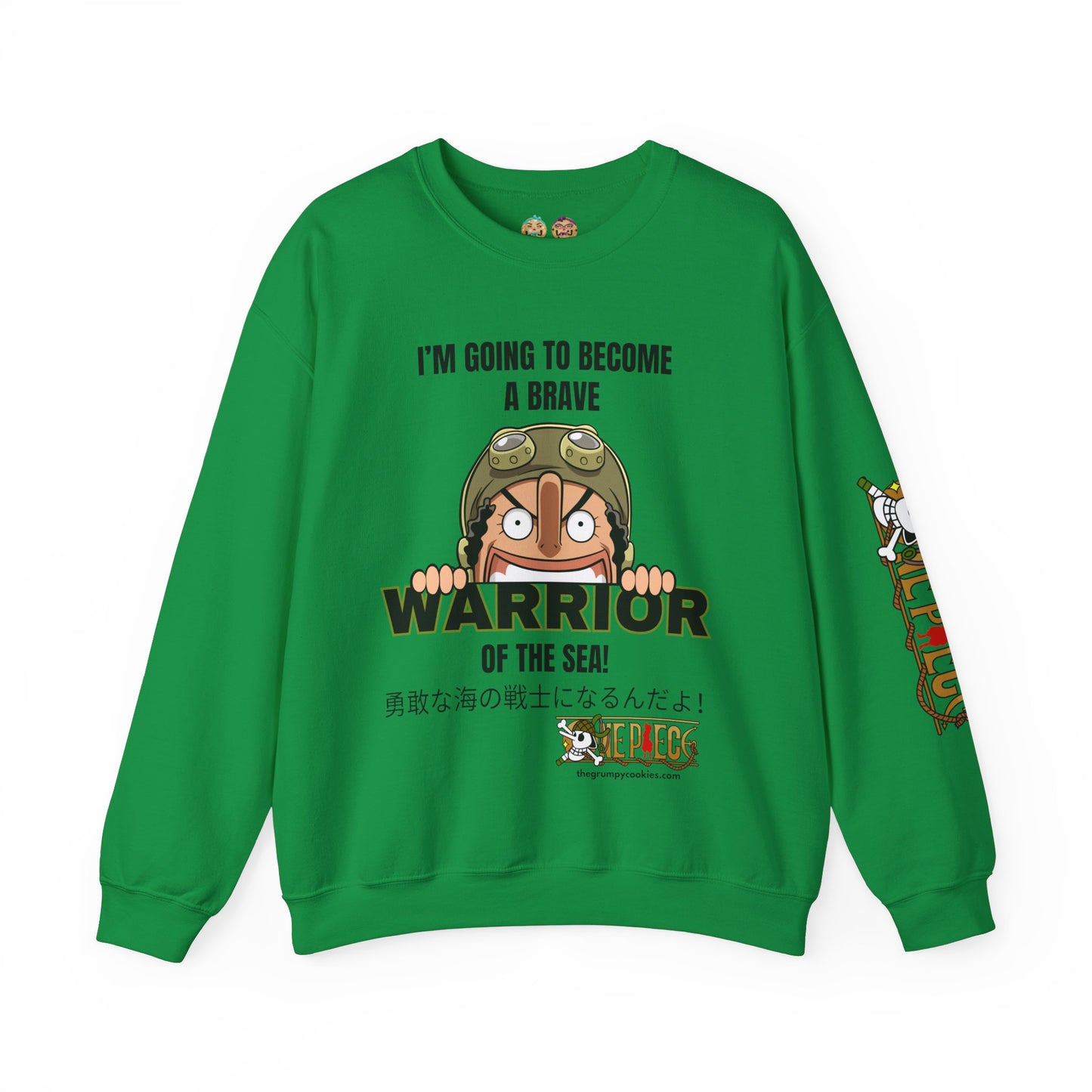 One Piece - Brave Warrior of the Sea Unisex Heavy Blend™ Crewneck Sweatshirt