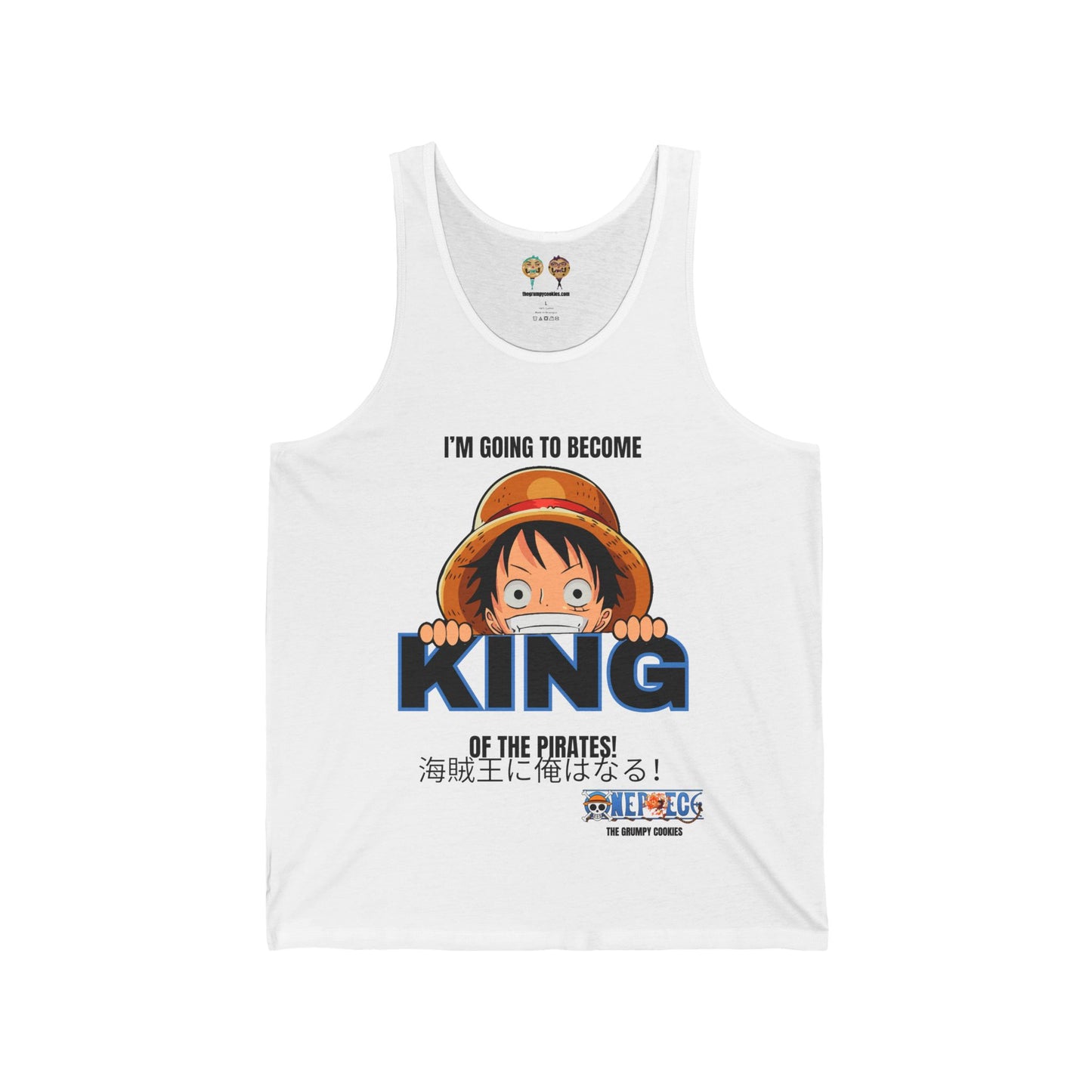 One Piece - Pirate King Luffy Jersey Tank