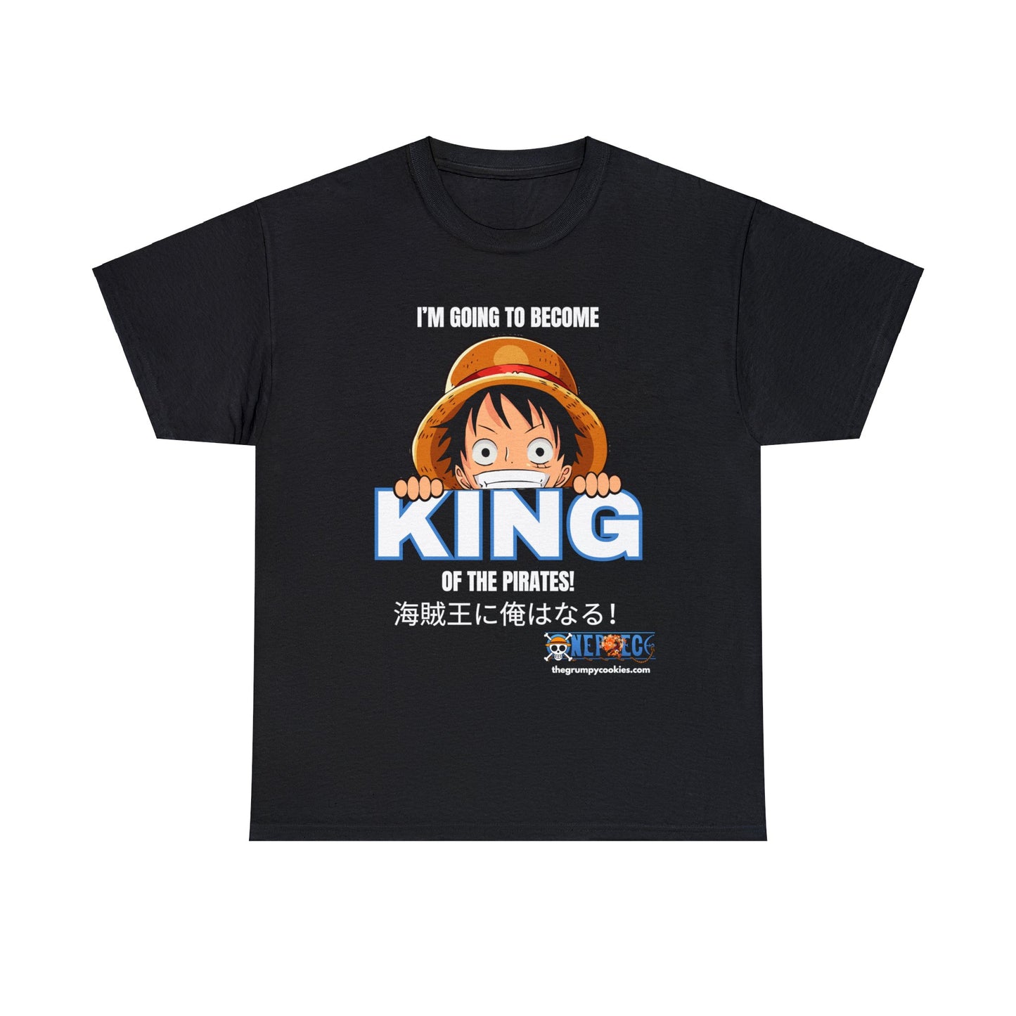 One Piece - King of the Pirates Unisex Heavy Cotton Tee