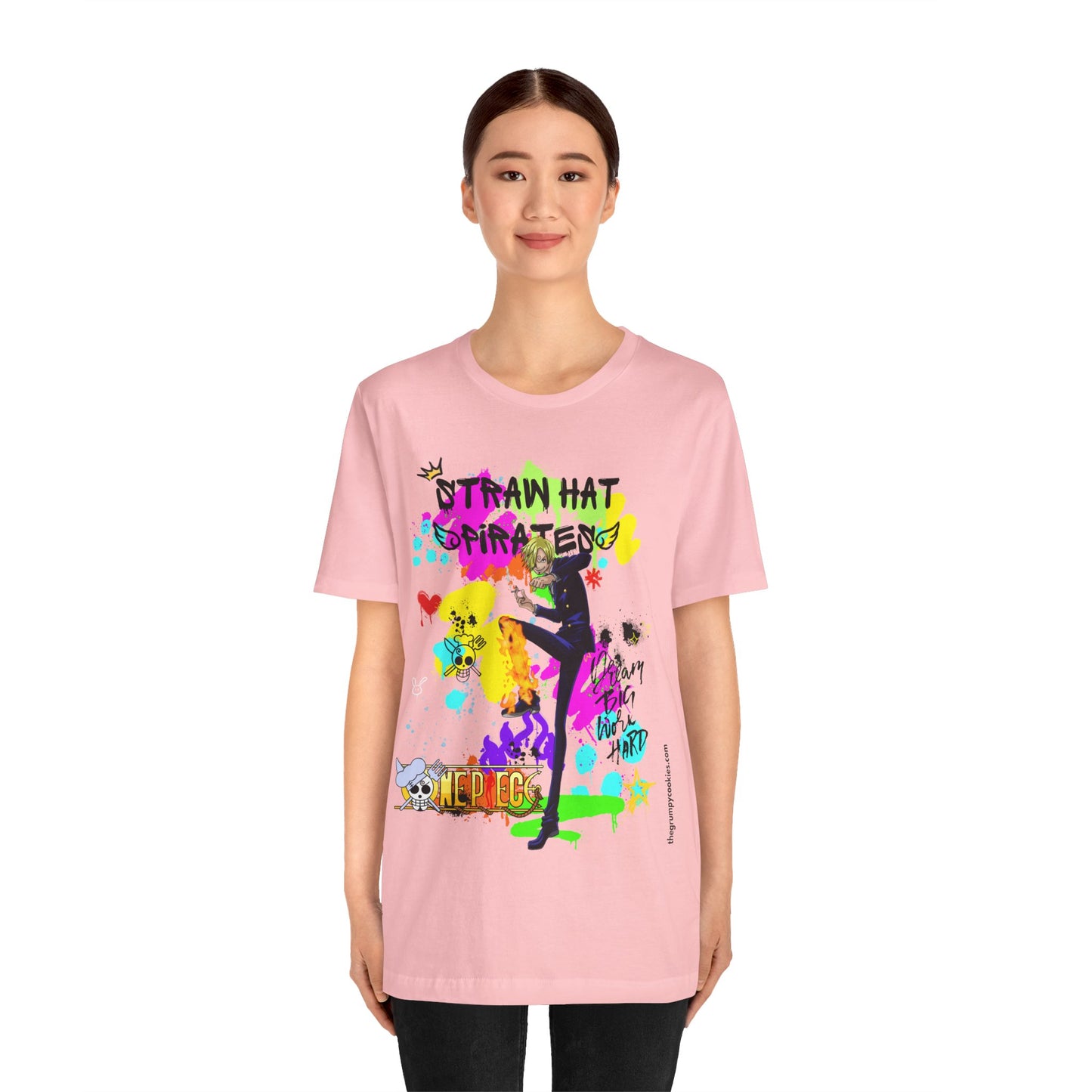 One Piece - Graffiti Sanji Unisex Jersey Short Sleeve Tee