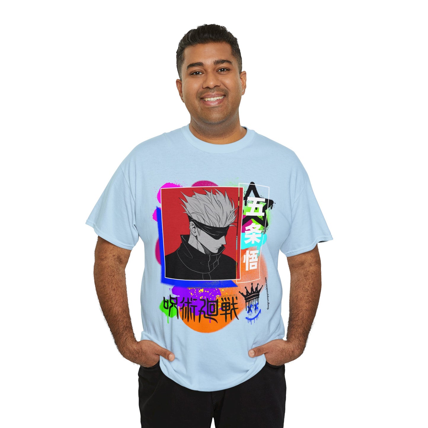 Jujutsu Kaisen - Emo Gojo Unisex Heavy Cotton Tee
