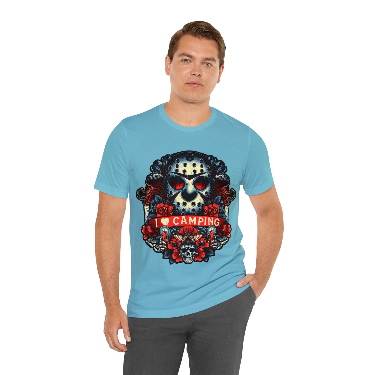 Friday the 13th - I Heart Camping Short Sleeve Tee