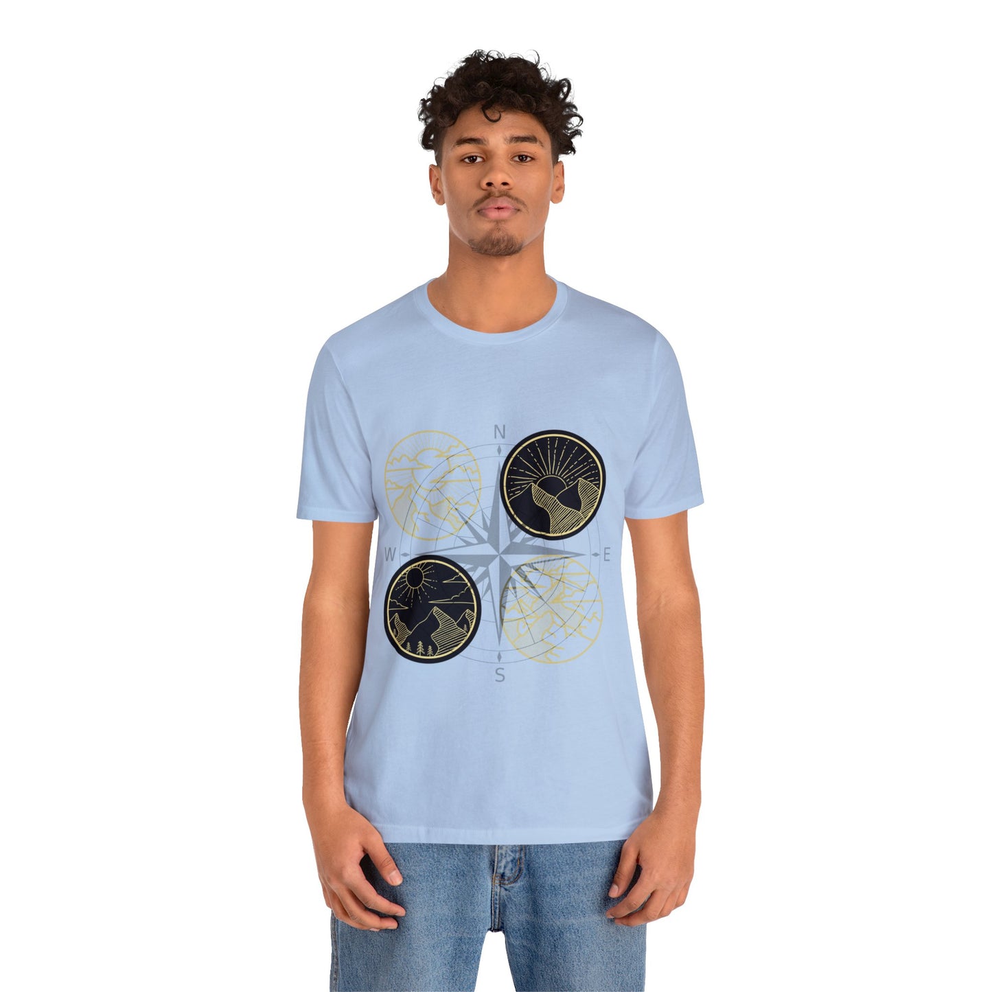 The Grumpy Cookies - Compass Short Sleeve Tee