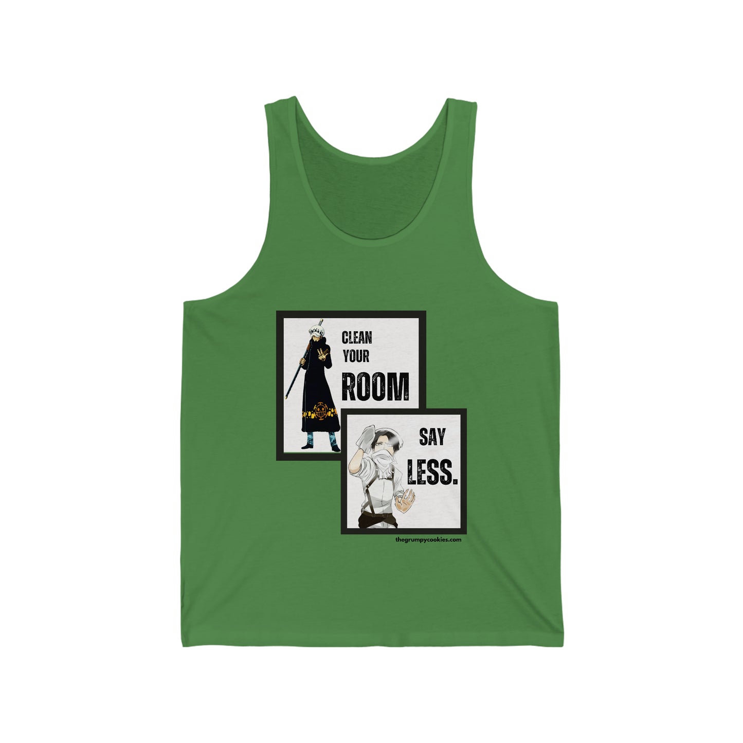 One Piece - Say Less Levi x Law Crossover Men's Jersey Tank