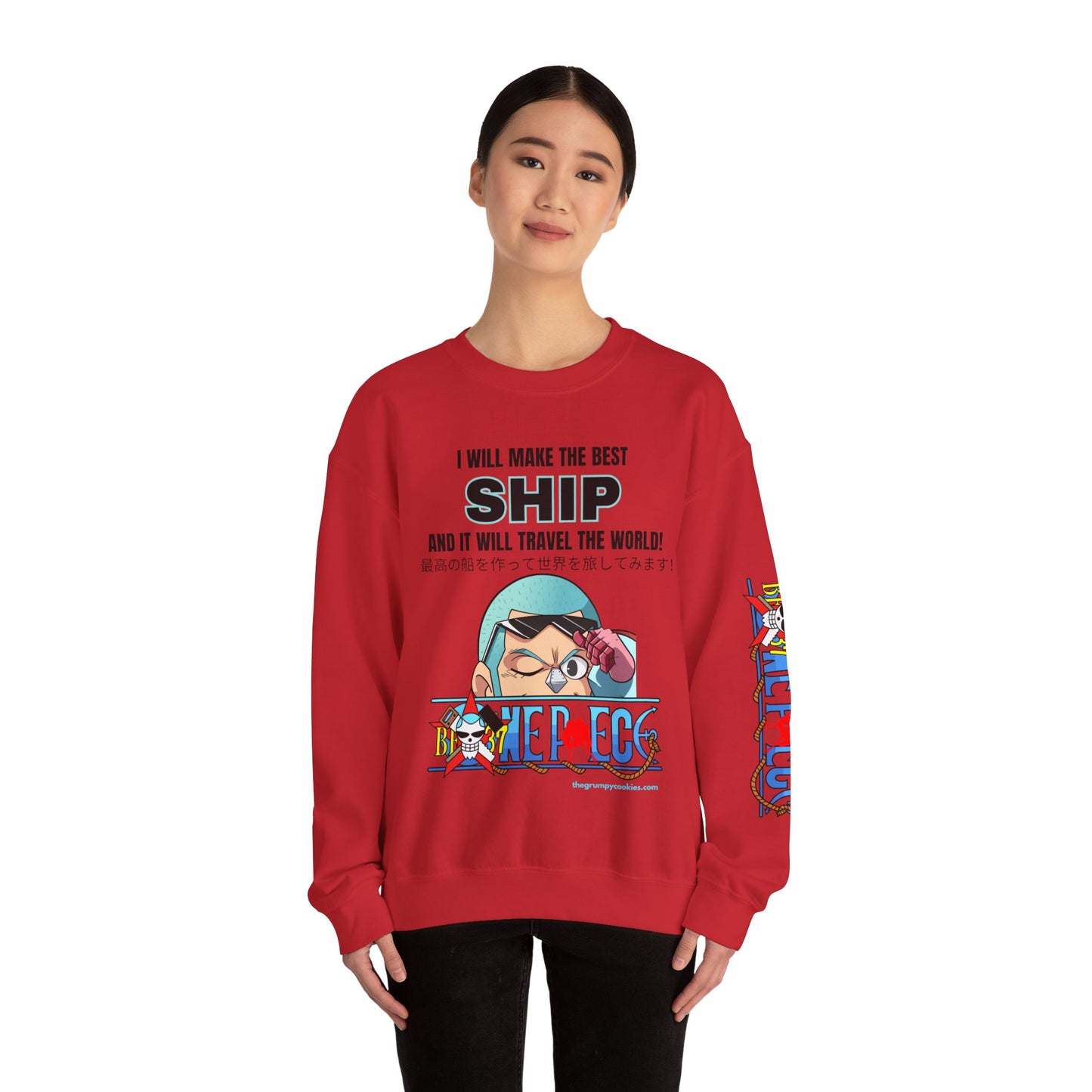One Piece - World's Greatest Shipwright Unisex Heavy Blend™ Crewneck Sweatshirt