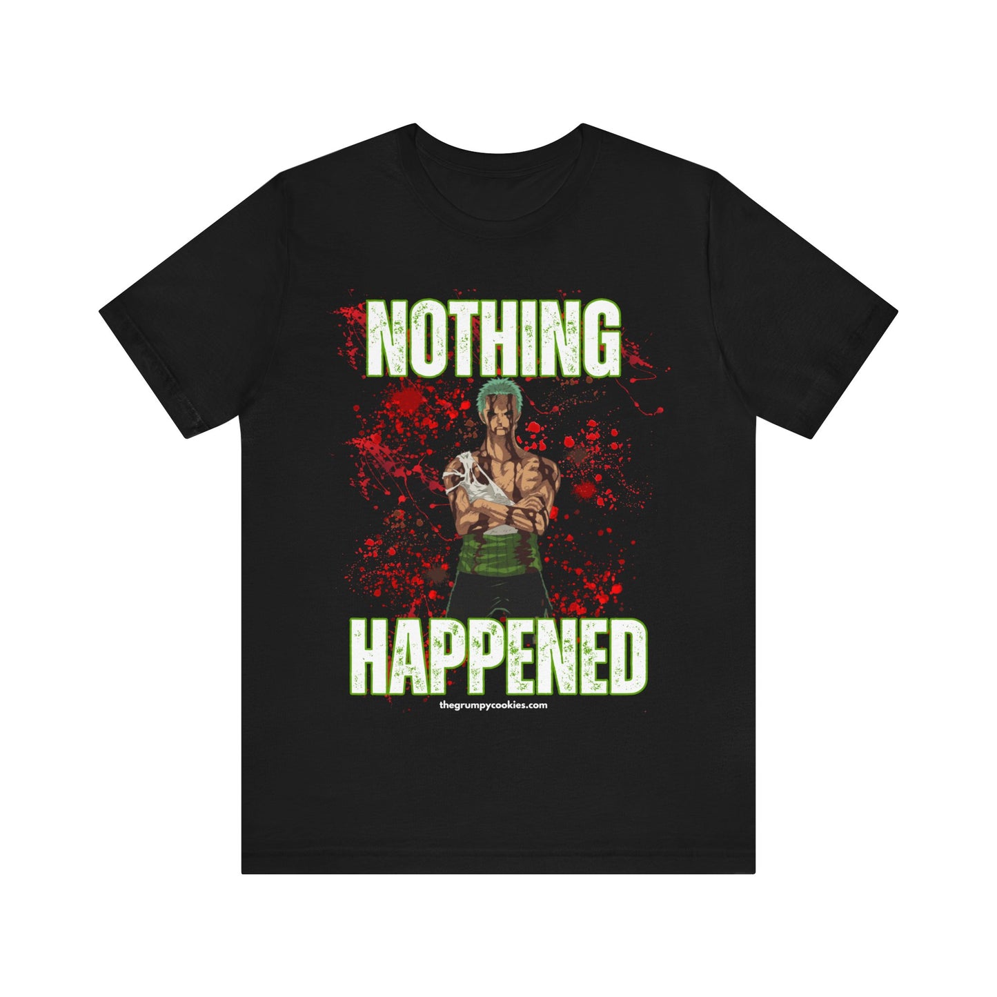One Piece - Nothing Happened Unisex Jersey Short Sleeve Tee