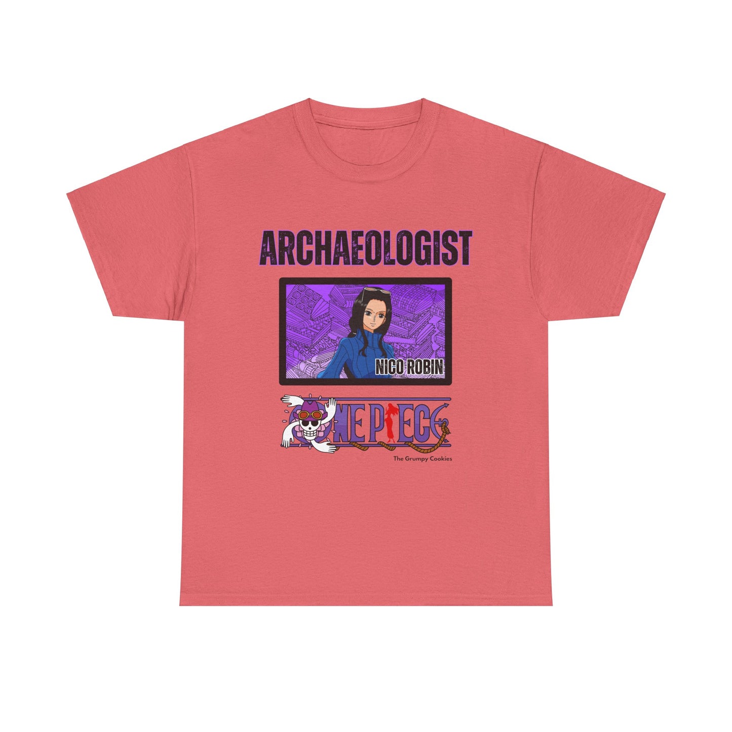 One Piece - Archaeologist Robin Unisex Heavy Cotton Tee
