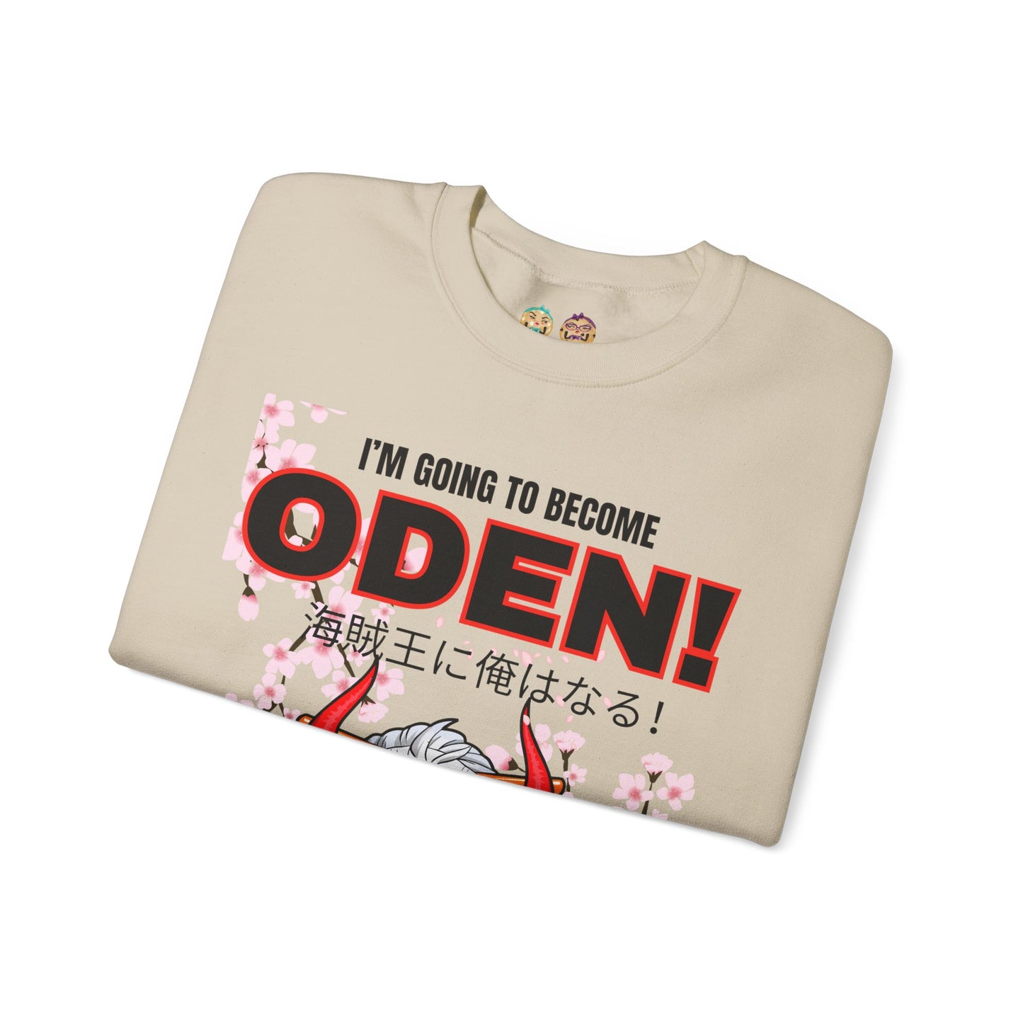 One Piece - I Will Be Oden Unisex Heavy Blend™ Crewneck Sweatshirt