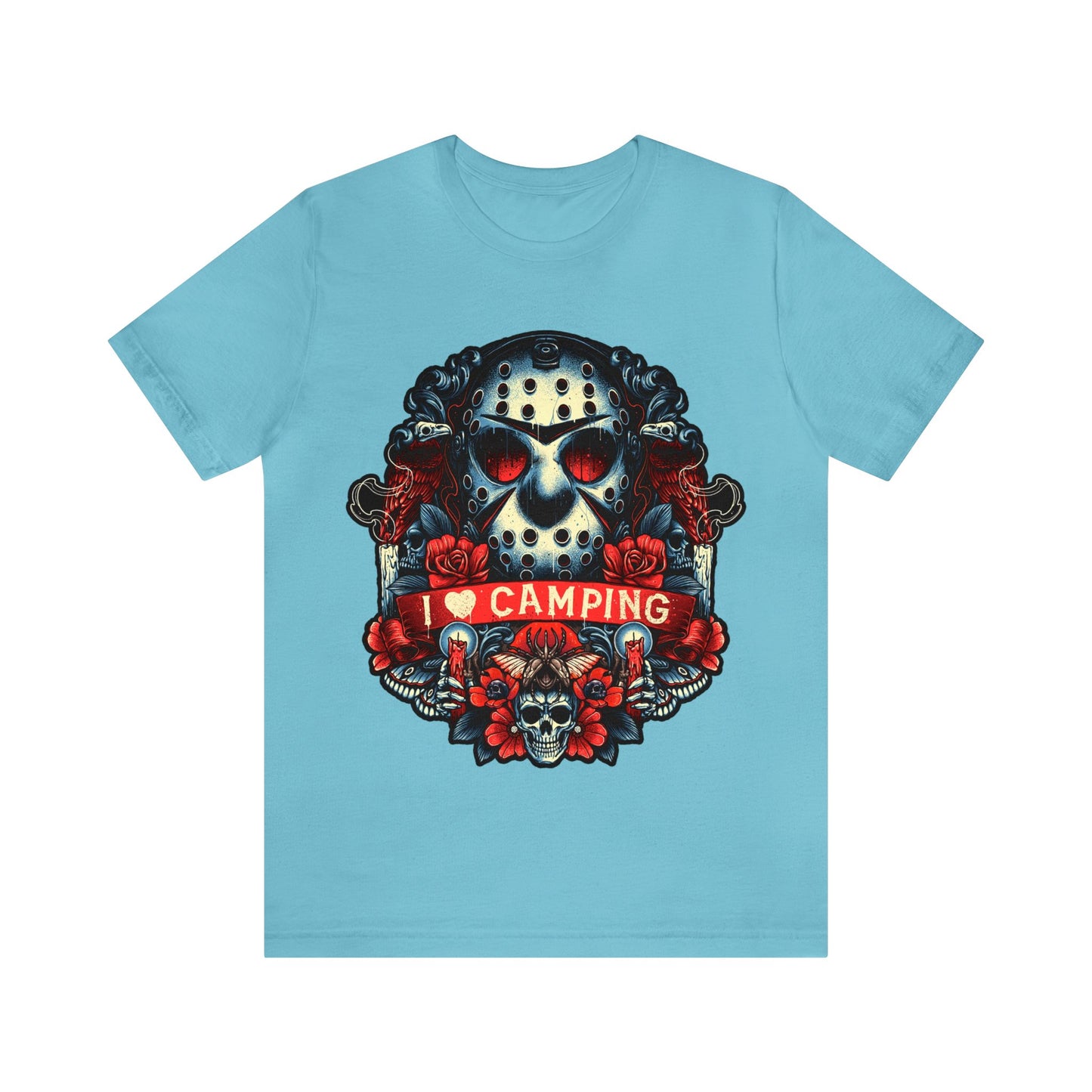 Friday the 13th - I Heart Camping Short Sleeve Tee