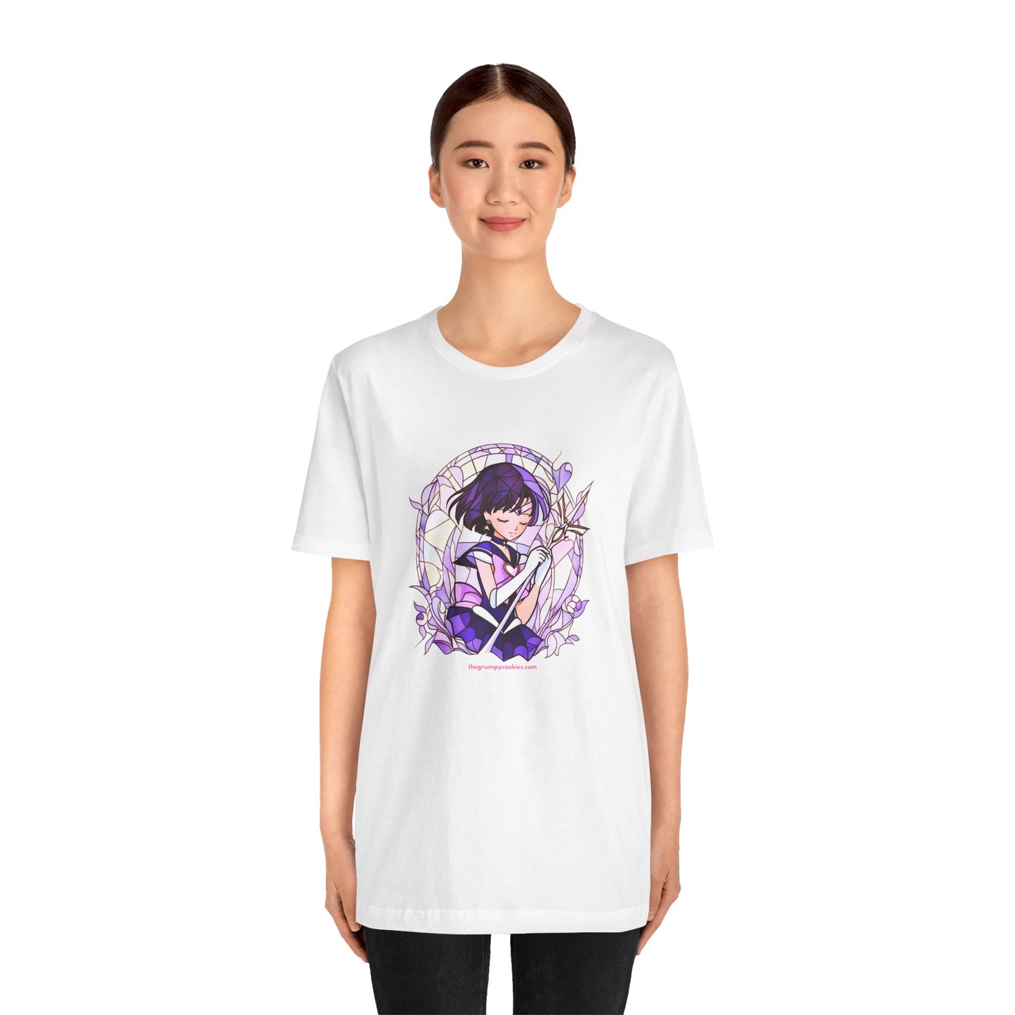Sailor Moon - Sailor Saturn Jersey Short Sleeve Tee