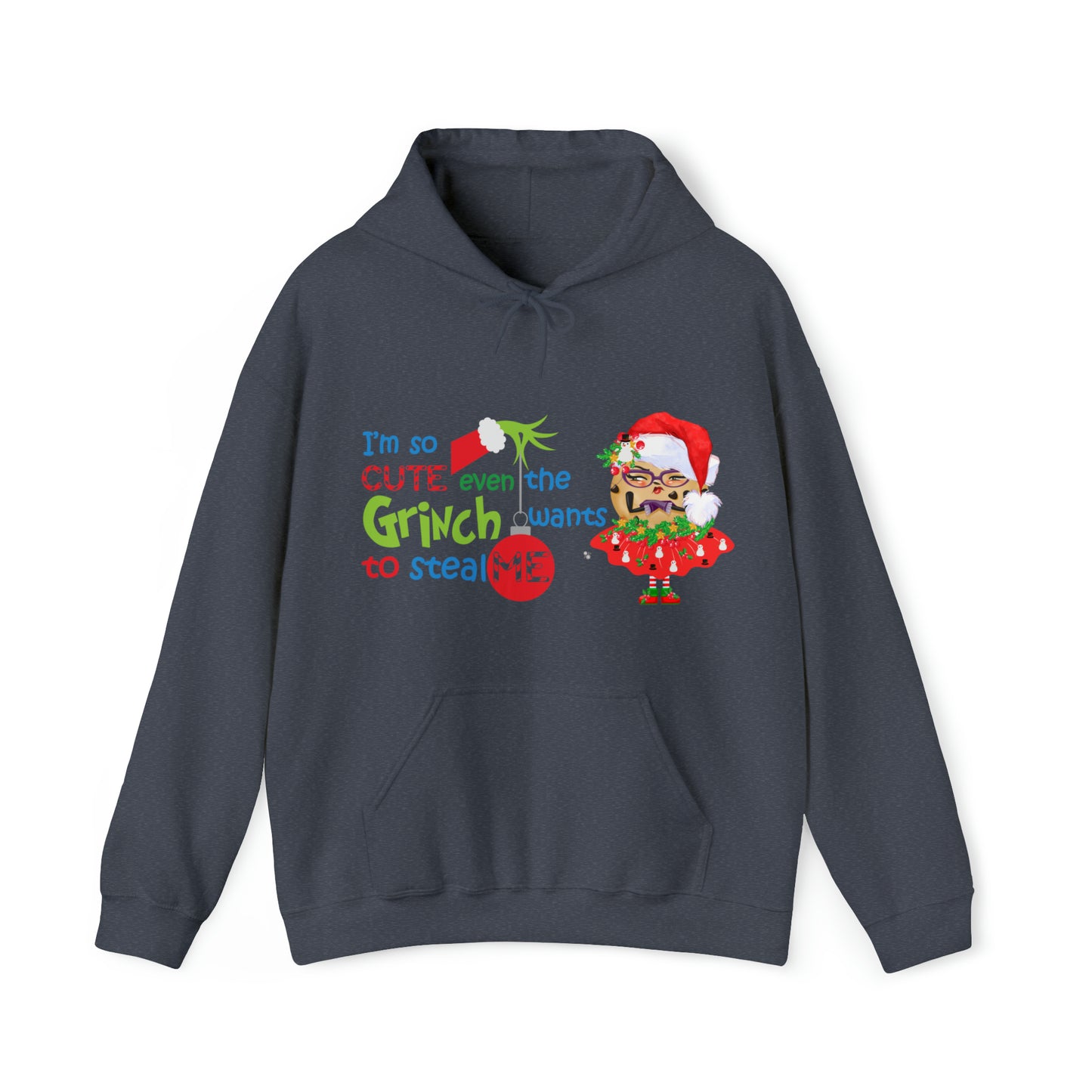 The Grumpy Cookies - Even the Grinch Loves TGC Unisex Heavy Blend™ Hooded Sweatshirt