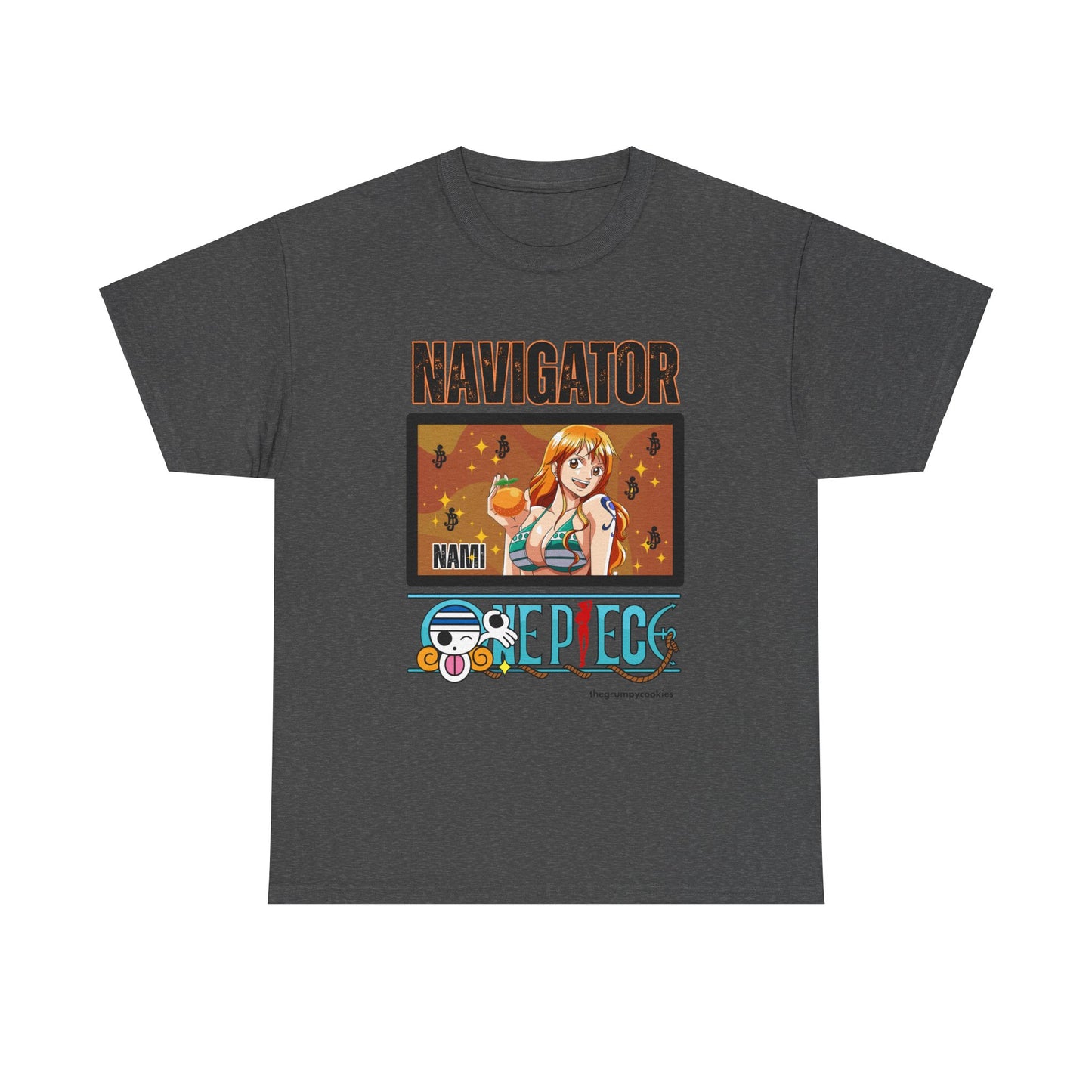 One Piece - Navigator Nami Unisex Heavy Cotton Tee
