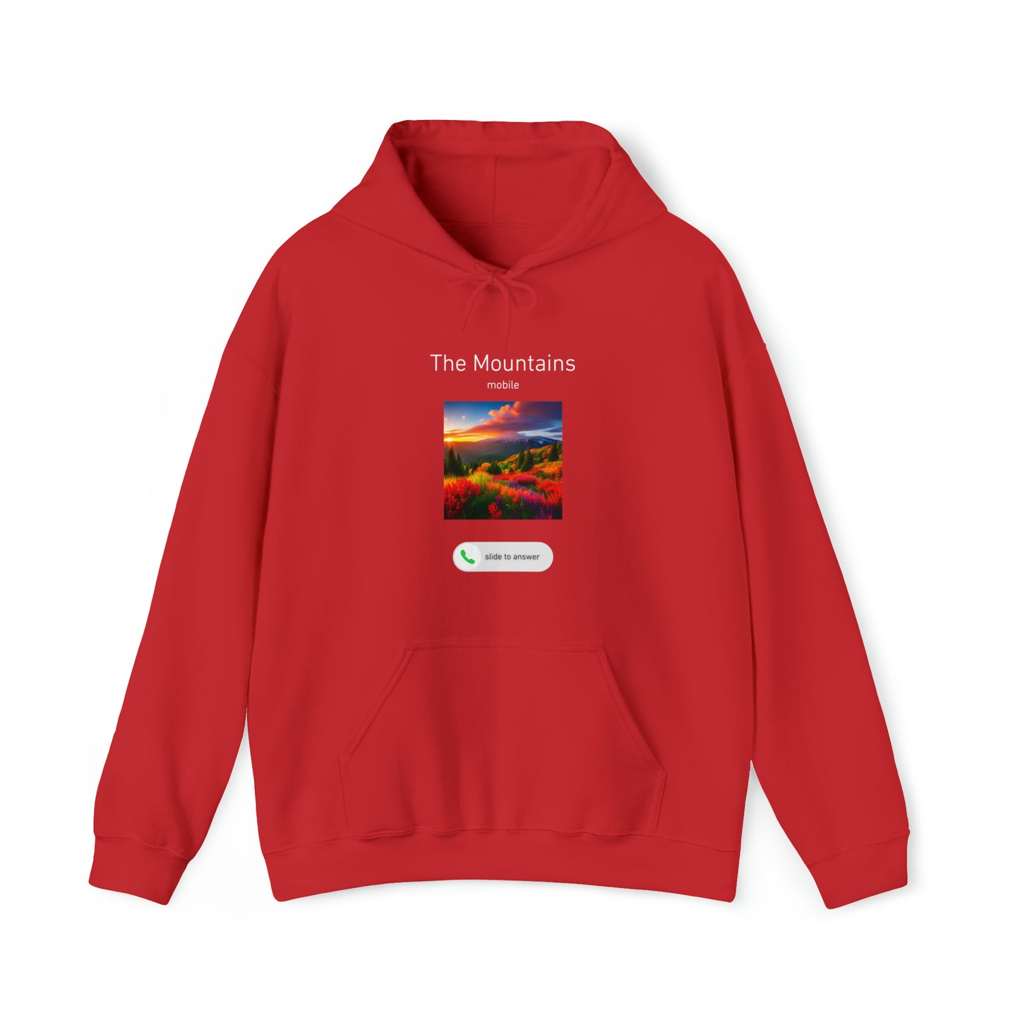 The Grumpy Cookies - Mountains Calling Unisex Heavy Blend™ Hooded Sweatshirt