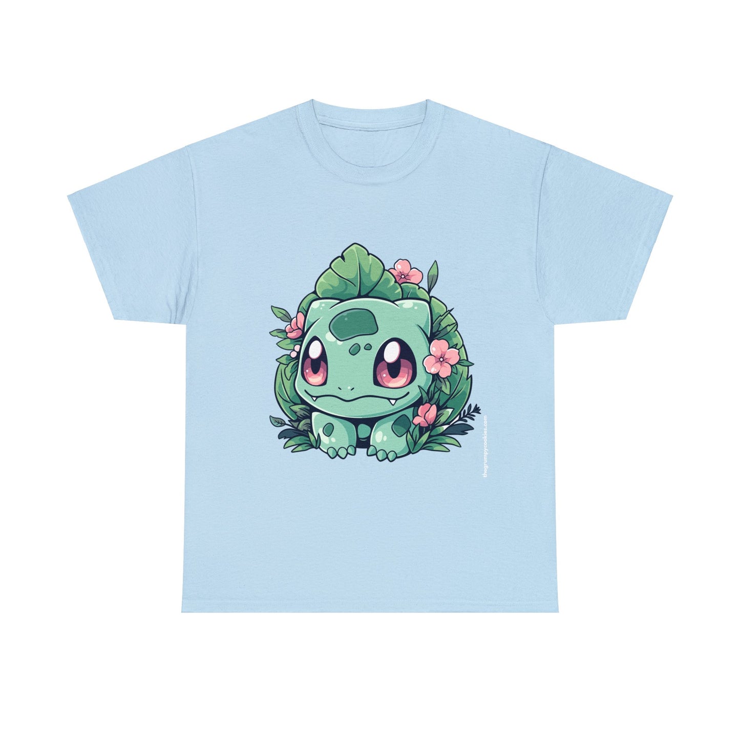 Pokemon - Flowering Bulba Unisex Heavy Cotton Tee