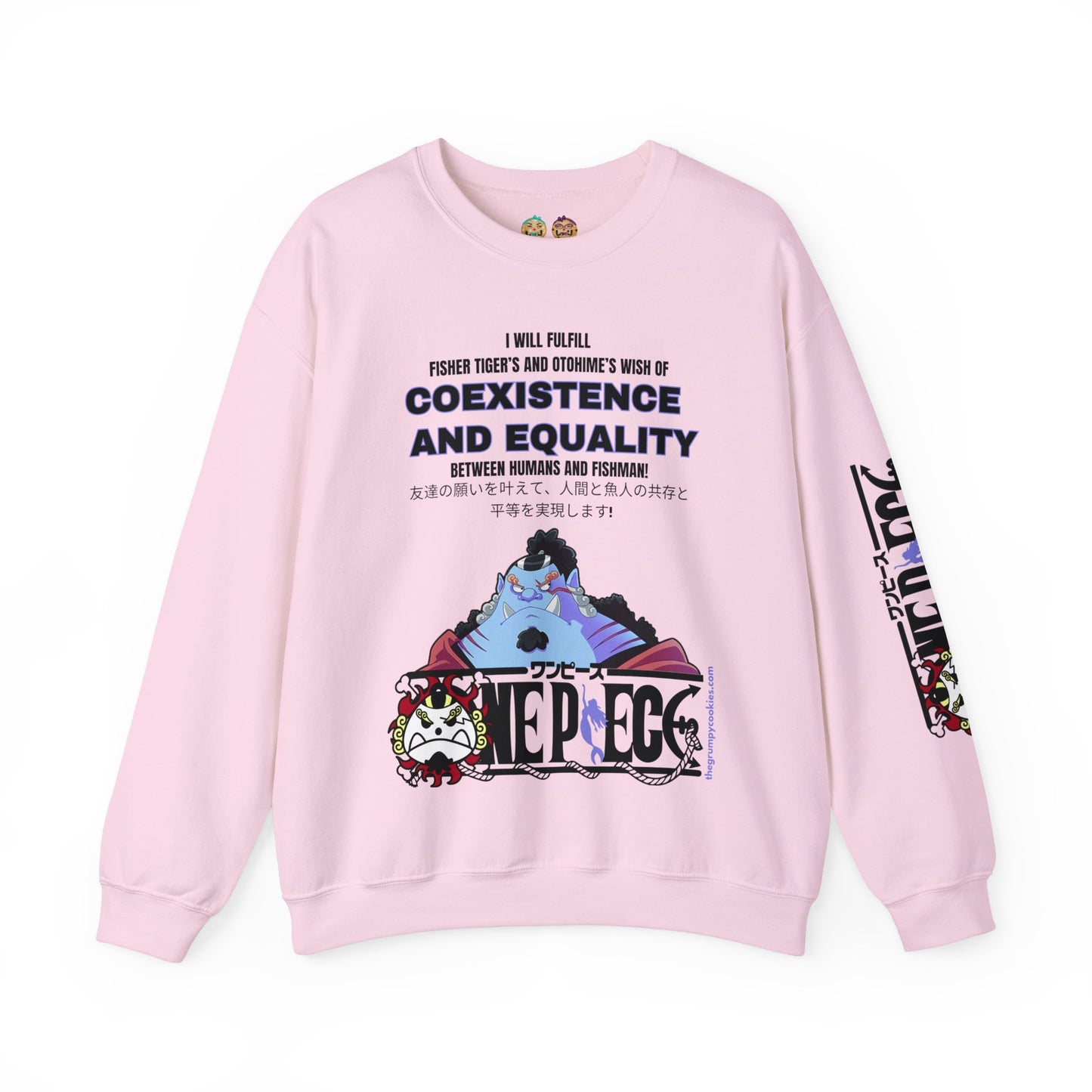 One Piece - Equality Bringer Unisex Heavy Blend™ Crewneck Sweatshirt