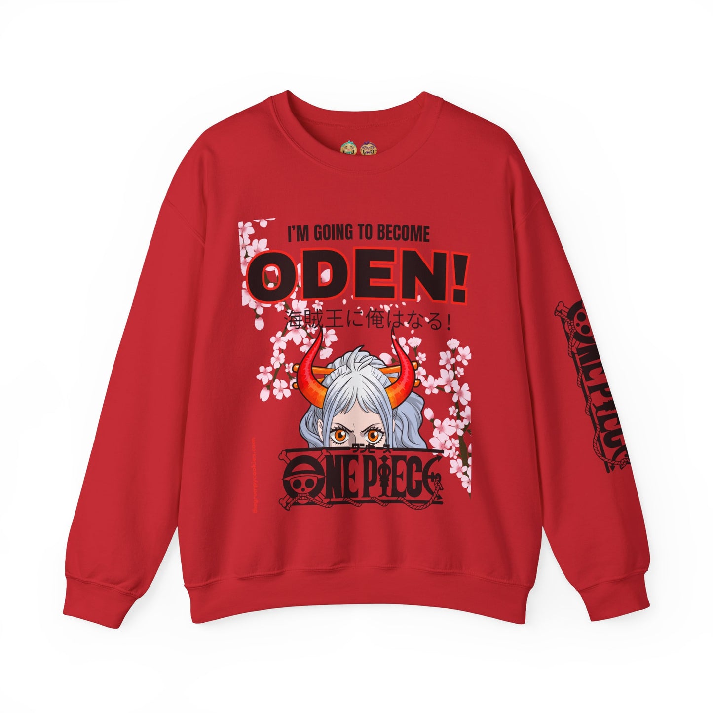 One Piece - I Will Be Oden Unisex Heavy Blend™ Crewneck Sweatshirt