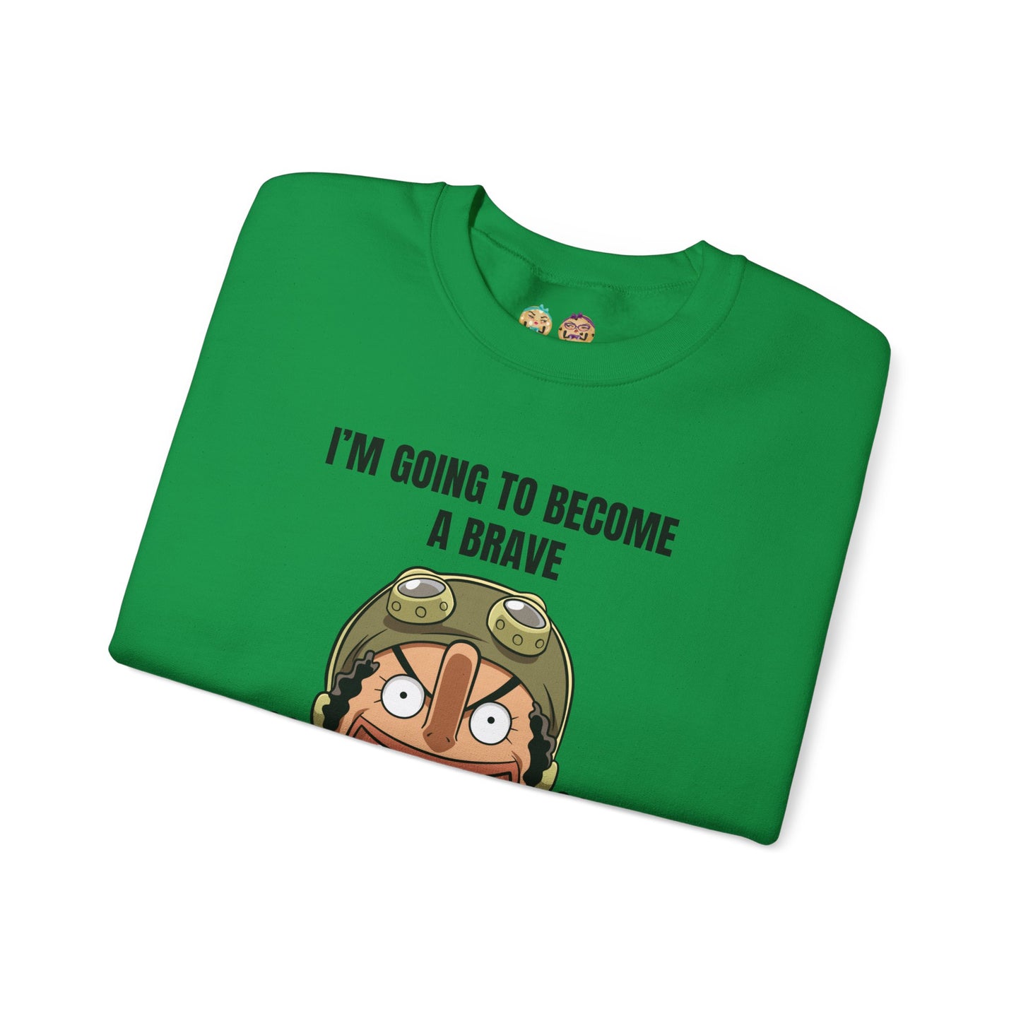 One Piece - Brave Warrior of the Sea Unisex Heavy Blend™ Crewneck Sweatshirt