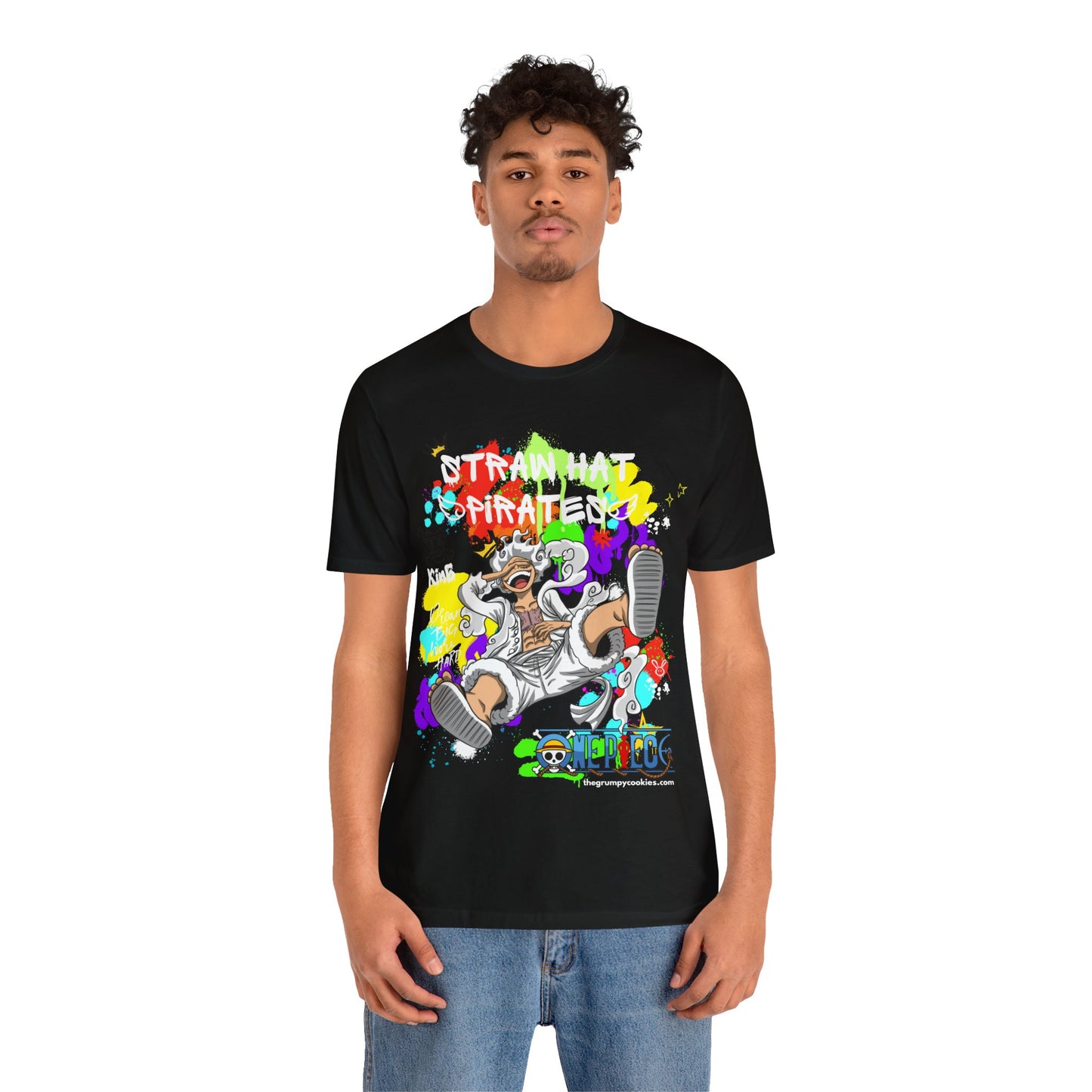 One Piece - Graffiti Luffy Unisex Jersey Short Sleeve Tee
