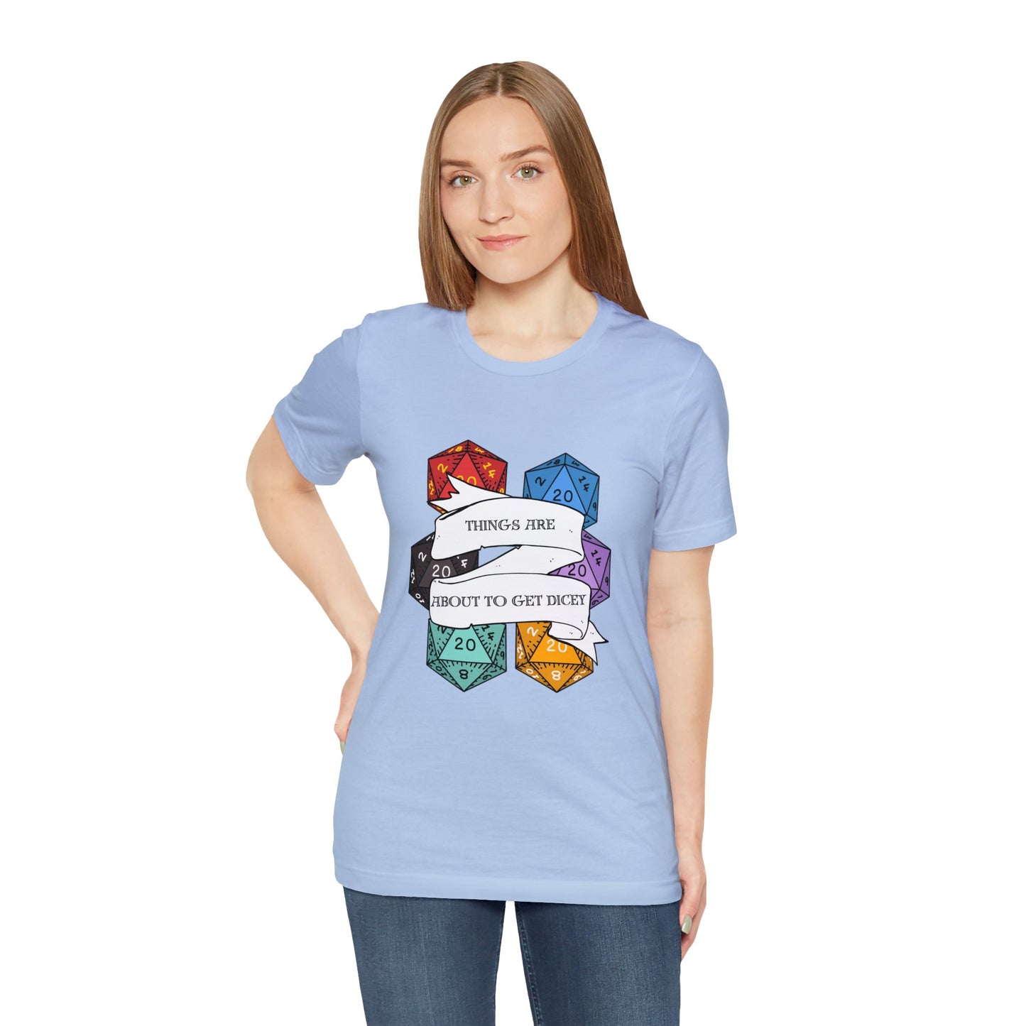 Dungeons & Dragons - Dicey Short Sleeve Tee