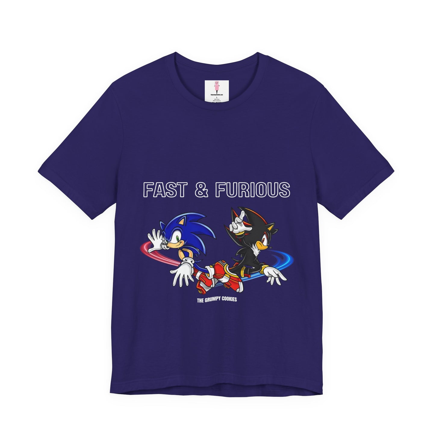 Sonic - Fast & Furious Jersey Short Sleeve Tee