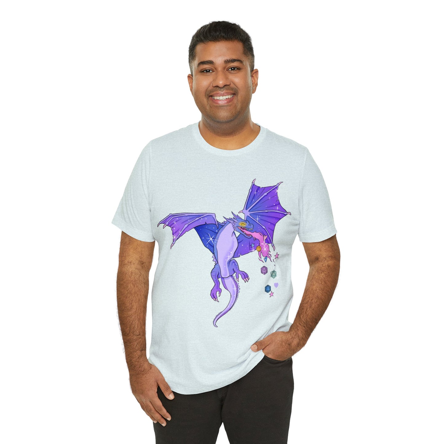 Dungeons & Dragons - Purple Dragon Short Sleeve Tee
