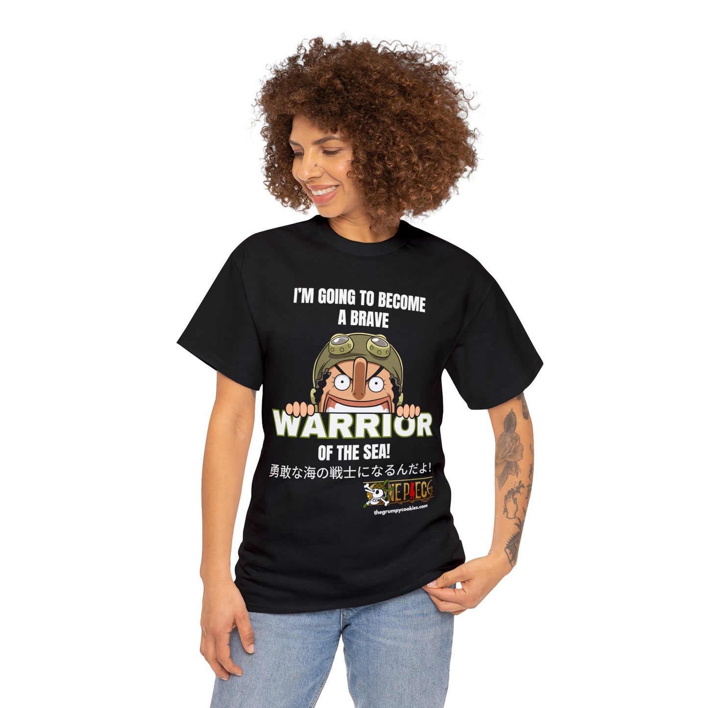 One Piece - Brave Warrior of the Sea Unisex Heavy Cotton Tee