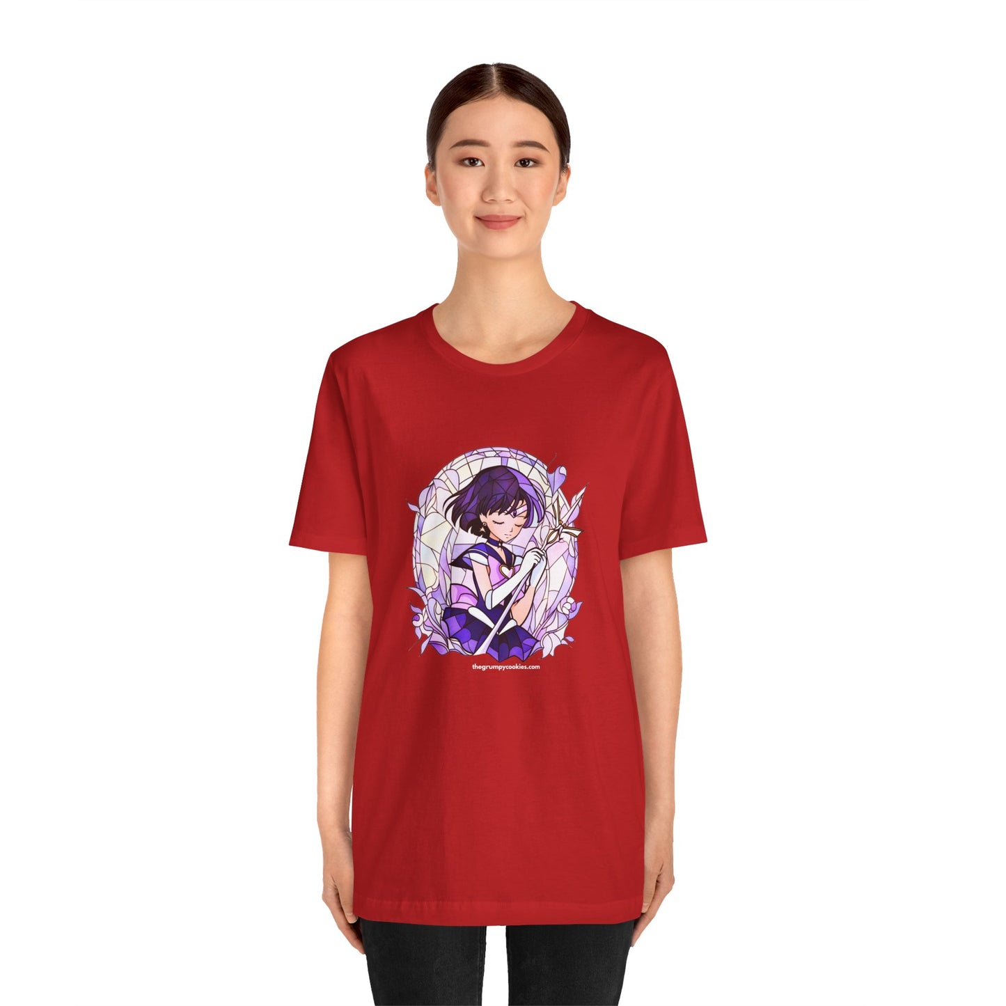 Sailor Moon - Sailor Saturn Jersey Short Sleeve Tee