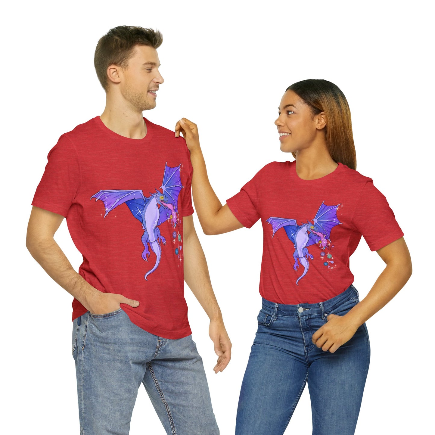 Dungeons & Dragons - Purple Dragon Short Sleeve Tee