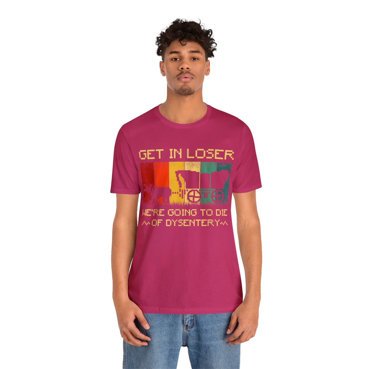 Oregon Trail- Everyone Dies Short Sleeve Tee