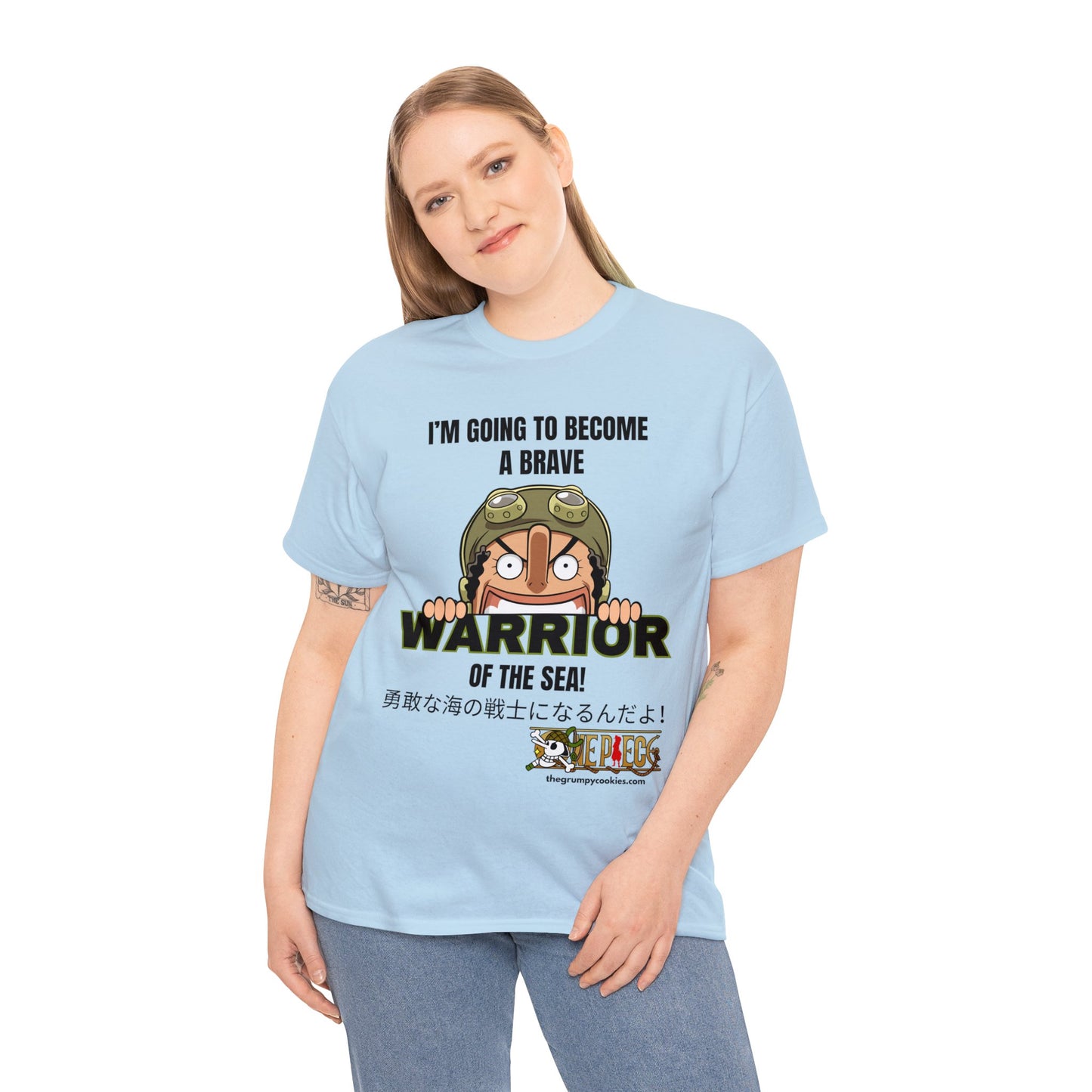 One Piece - Brave Warrior of the Sea Unisex Heavy Cotton Tee