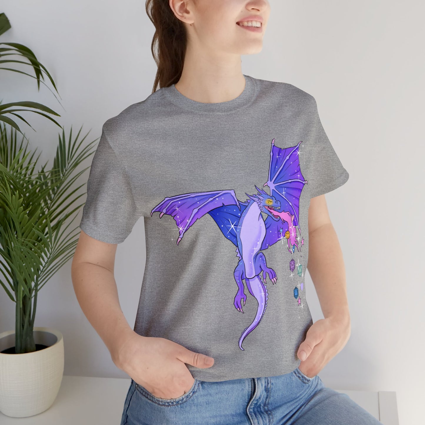 Dungeons & Dragons - Purple Dragon Short Sleeve Tee