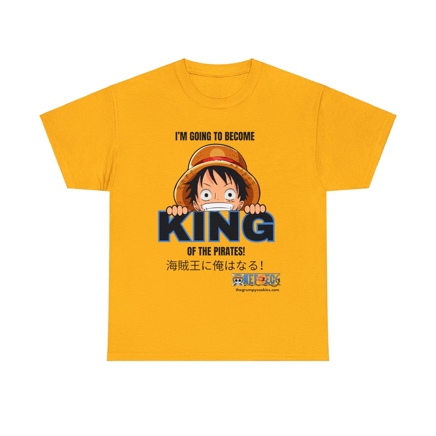One Piece - King of the Pirates Unisex Heavy Cotton Tee
