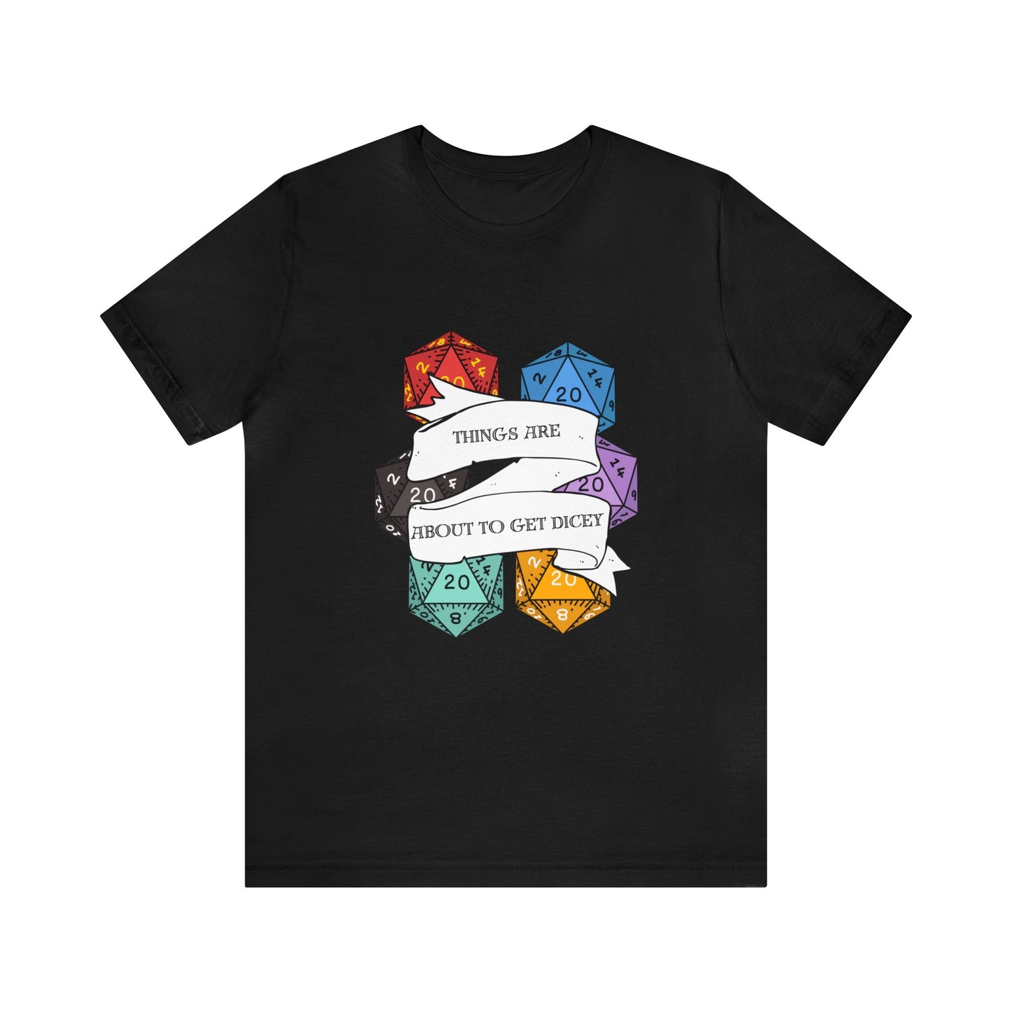 Dungeons & Dragons - Dicey Short Sleeve Tee